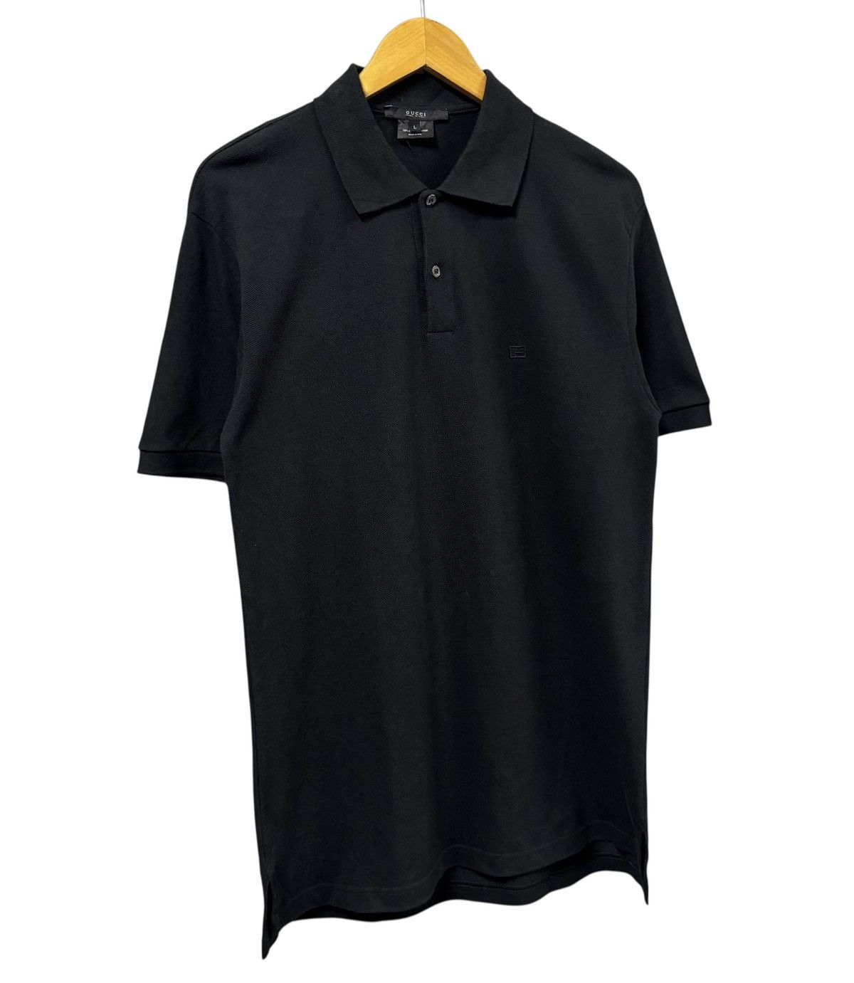 Gucci Authentic🔥Gucci Italy Embroidery Logo Polo Shirt Size US L / EU 52-54 / 3 - 5 Thumbnail