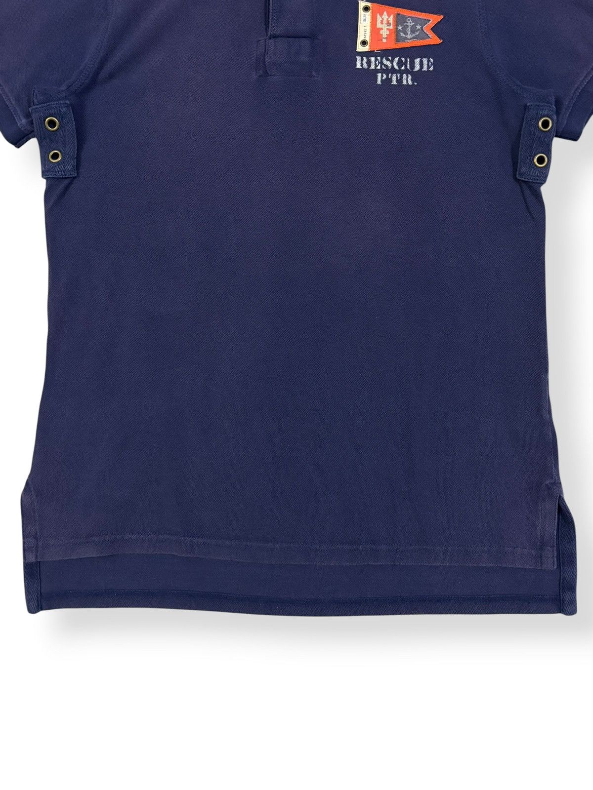 Ralph Lauren Vintage Ralph Lauren US Navy Rescue PTR Squad Polo Shirt Size US M / EU 48-50 / 2 - 8 Thumbnail