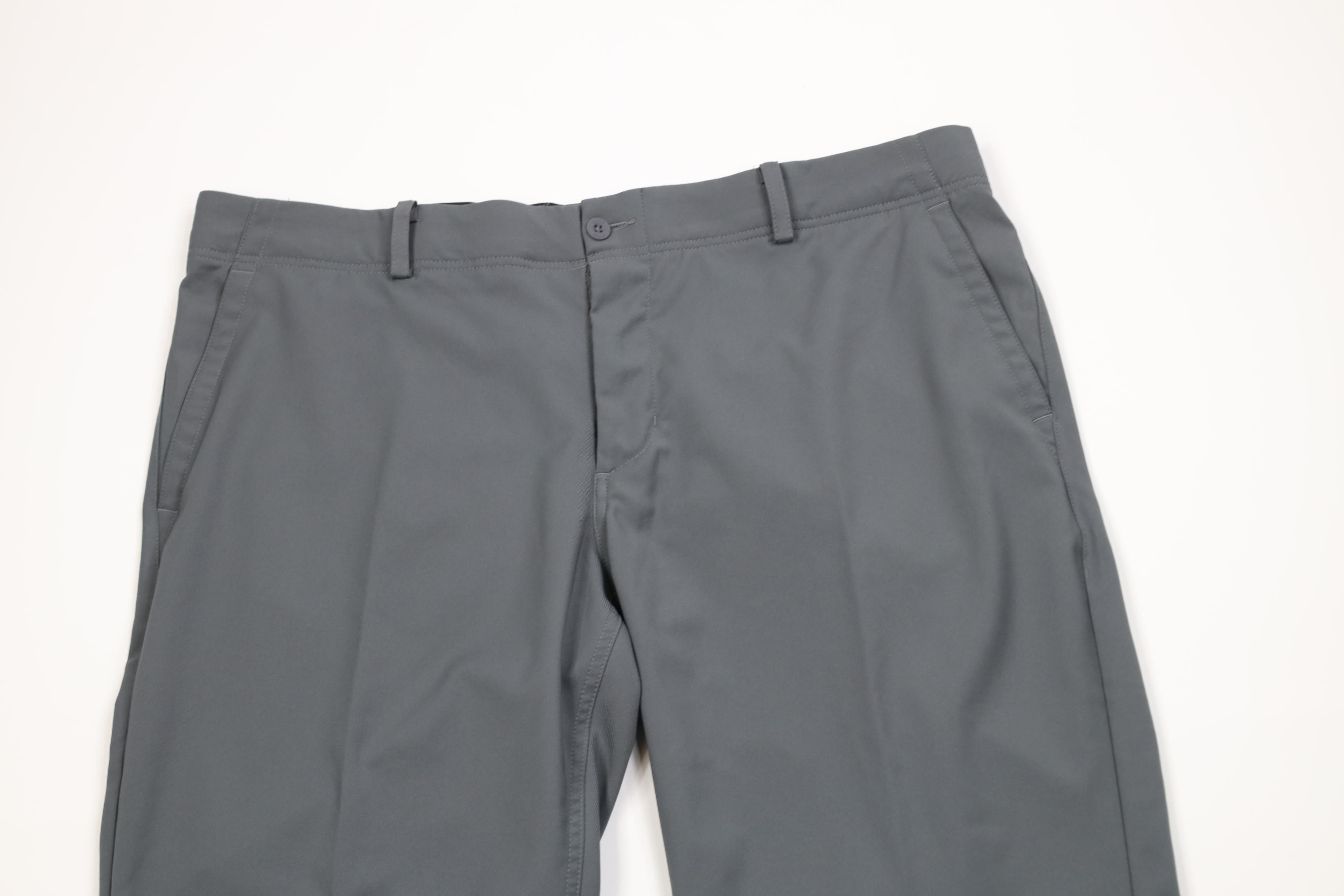 Nike Nike Golf Performance Golfing Wide Leg Chino Pants Gray Size US 38 / EU 54 - 2 Thumbnail
