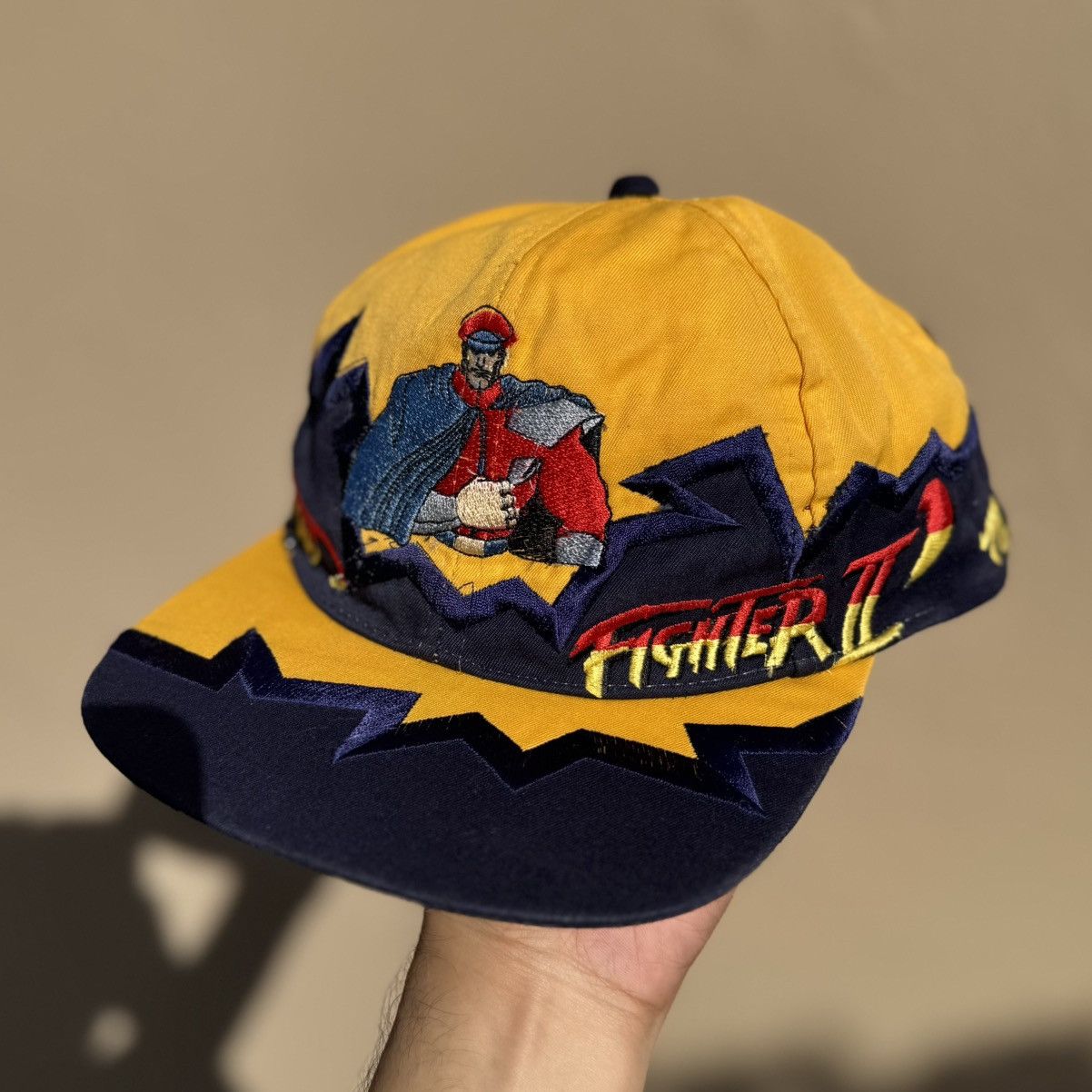 Vintage Vintage Street Fighter II M. Bison Hat 1996 Size ONE SIZE - 1 Thumbnail