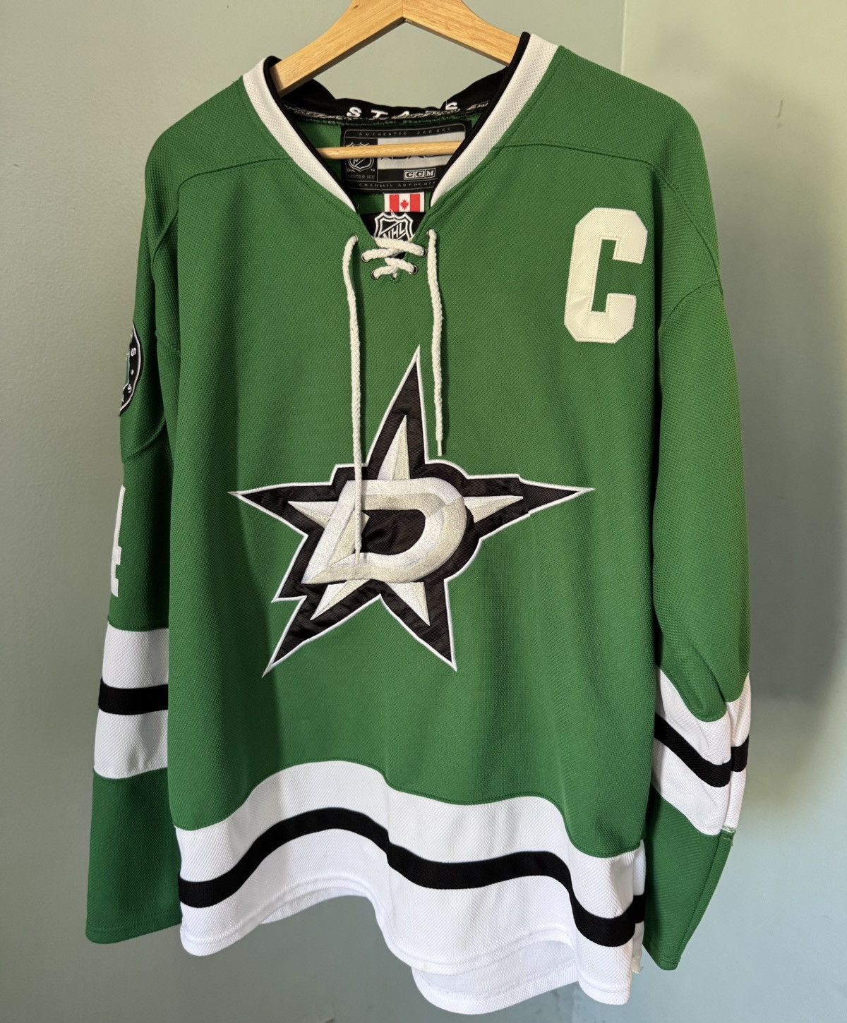 NHL NHL Green Dallas Stars Captain Hockey Jersey Benn 2XL Size US XXL / EU 58 / 5 - 1 Thumbnail