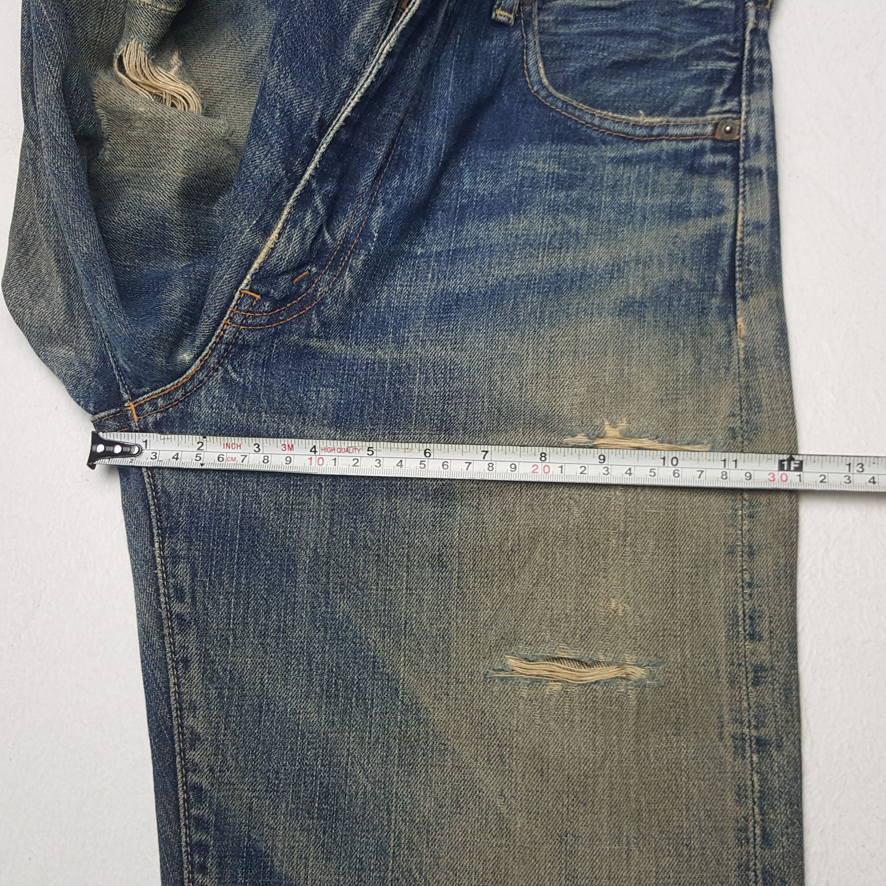Levi's × Vintage Vintage Levi's 502 XX Selvedge Denim Jeans Size US 28 / EU 44 - 9 Thumbnail