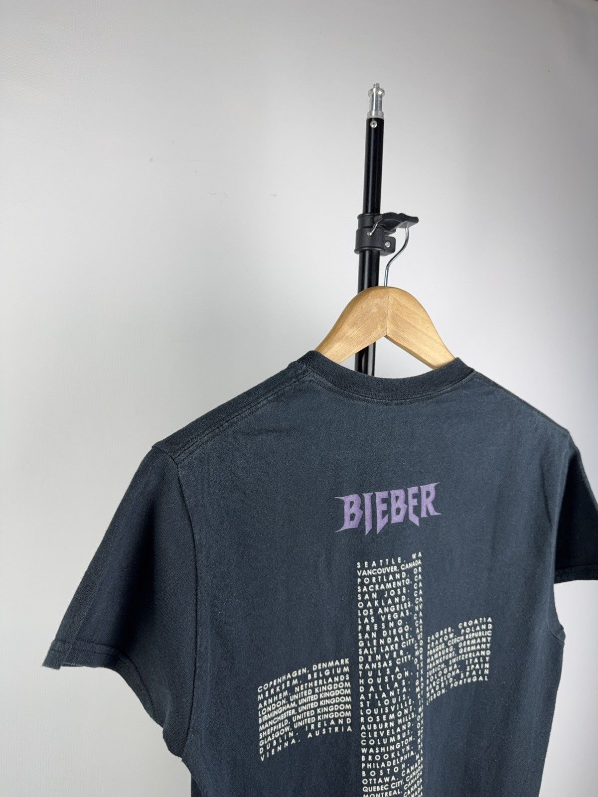 Band Tees × Justin Bieber Rare Justin Bieber Purpose Tour Merchandise Tee T-Shirt Size US S / EU 44-46 / 1 - 6 Thumbnail