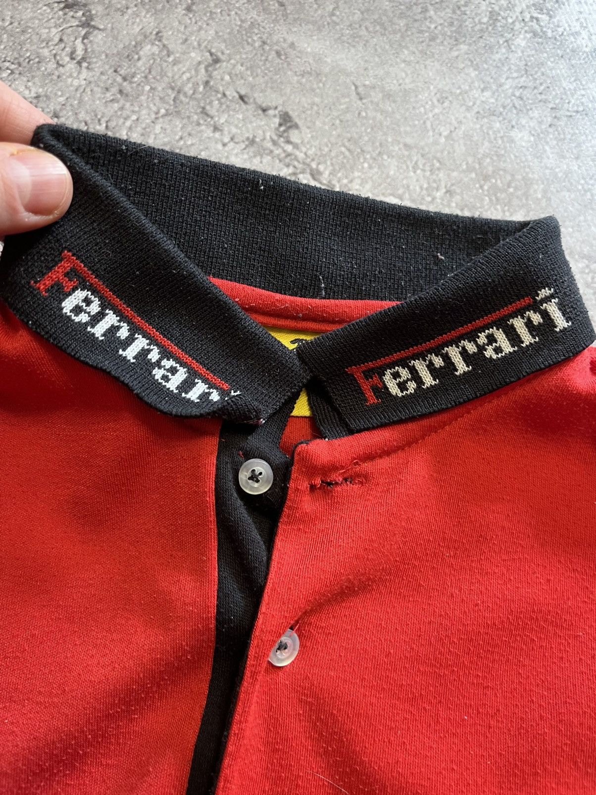 Ferrari Vintage Ferrari 1996 polo shirt Size US L / EU 52-54 / 3 - 3 Thumbnail