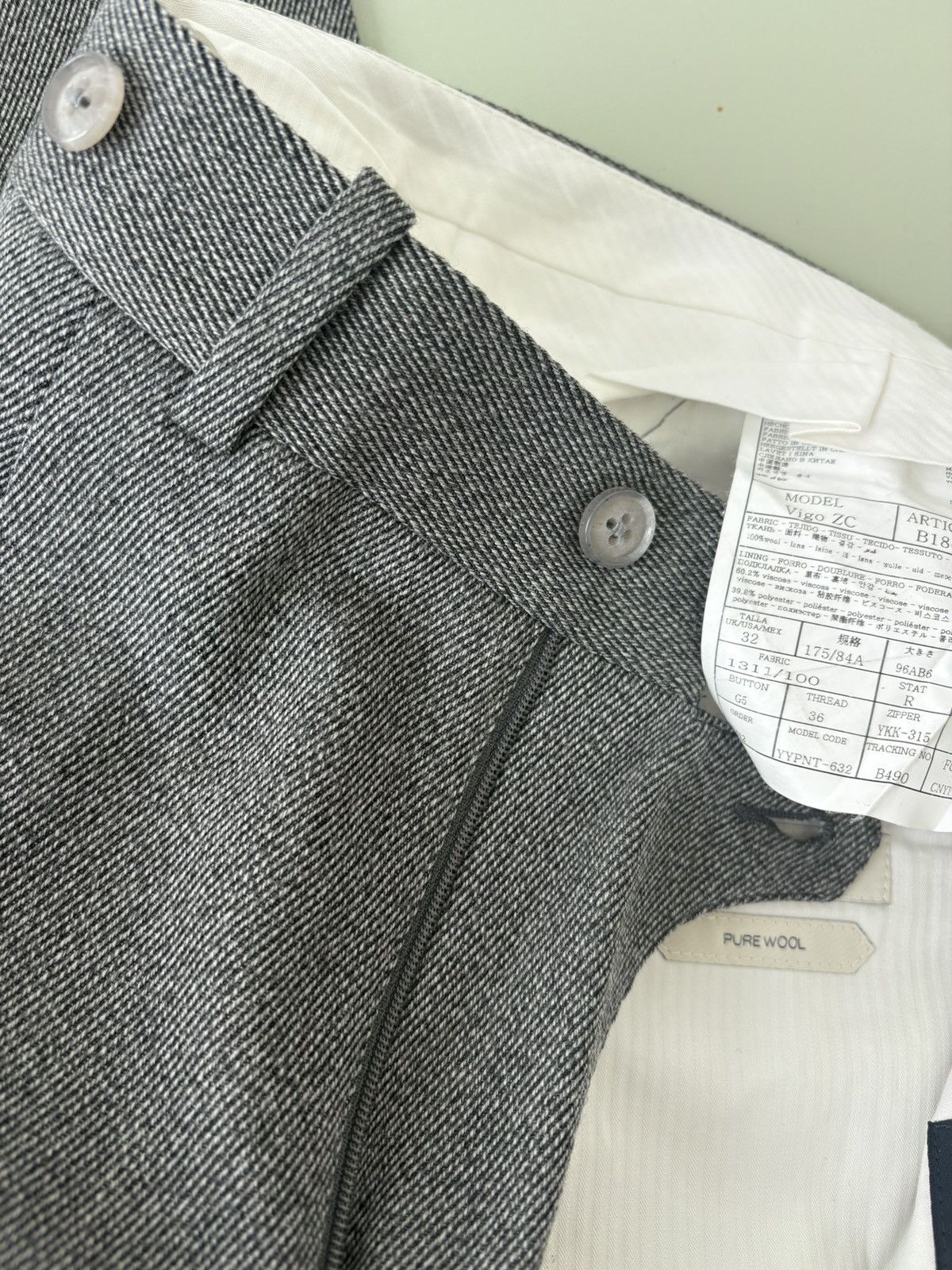 Suitsupply Suitsupply wool trouser Size US 32 / EU 48 - 3 Thumbnail