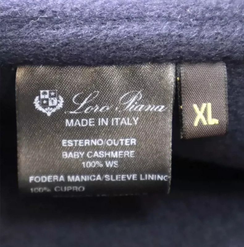 Loro Piana LORO PIANA Cashmere and mink fur coat Size US XL / EU 56 / 4 - 8 Thumbnail