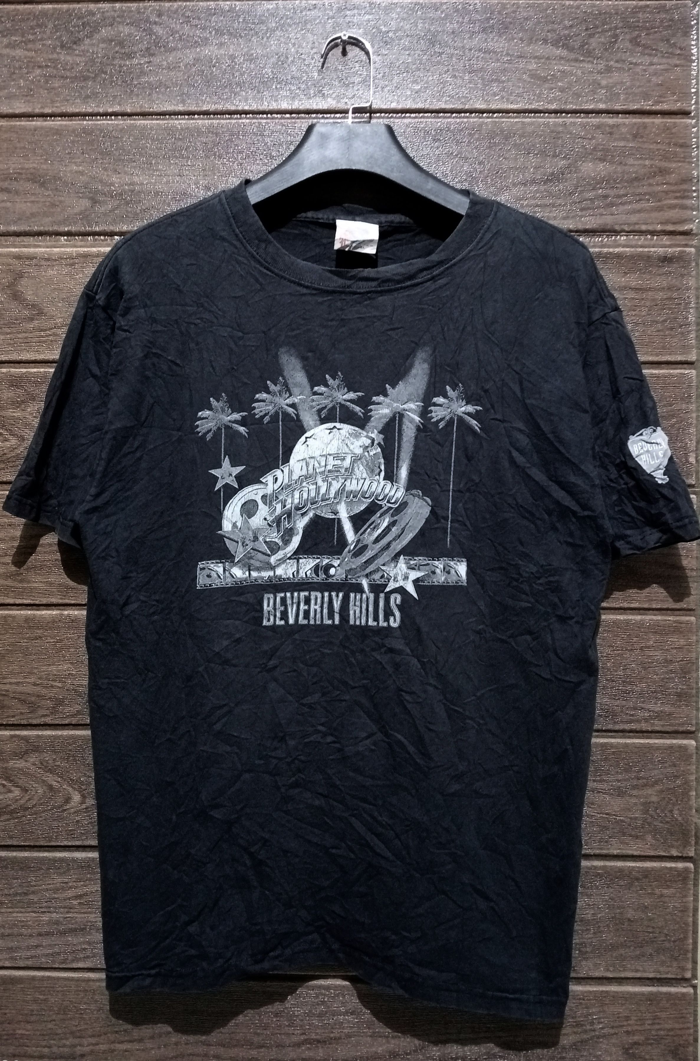 Planet Hollywood Vintage '90s Planet Hollywood Beverly Hills Tee USA Size US L / EU 52-54 / 3 - 1 Thumbnail