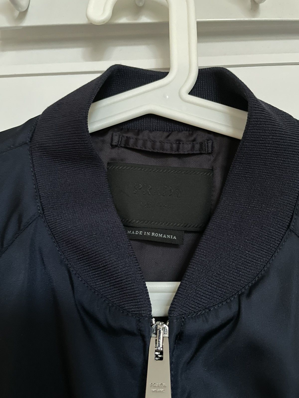 Prada Prada men’s Navy nylon light bomber jacket Size US S / EU 44-46 / 1 - 3 Thumbnail