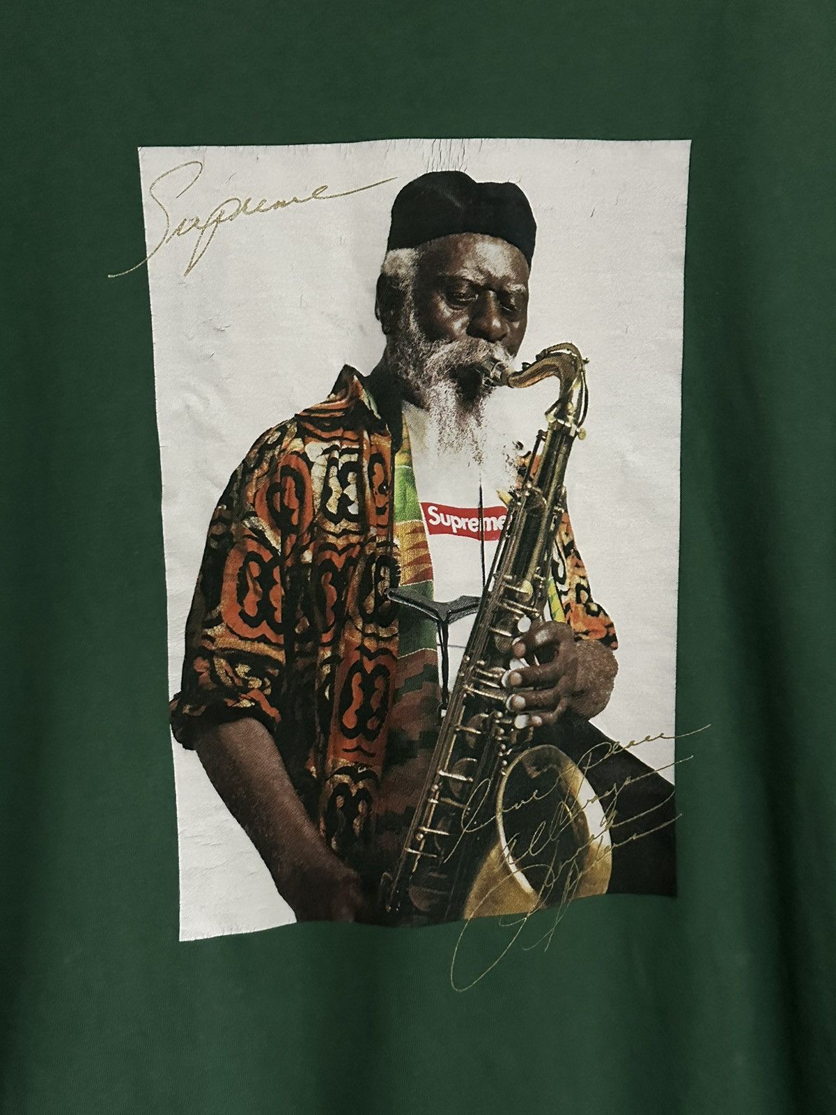 Supreme Supreme Pharoah Sanders Tee Size US M / EU 48-50 / 2 - 2 Thumbnail