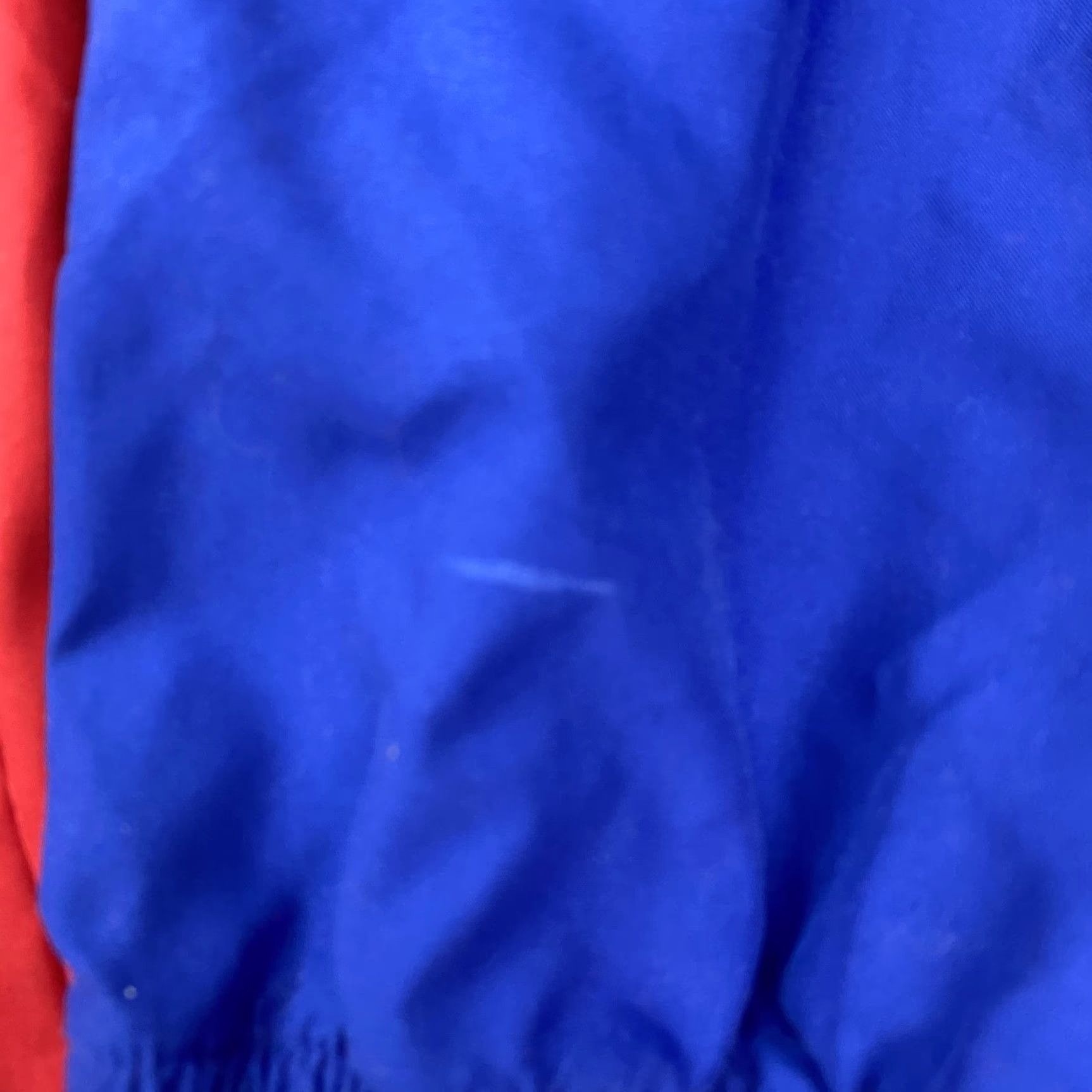 Reebok Vtg Reebok Jacket Mens L Red Colorblock Windbreaker Pullover Zip Side Pockets Logo Size US L / EU 52-54 / 3 - 4 Thumbnail