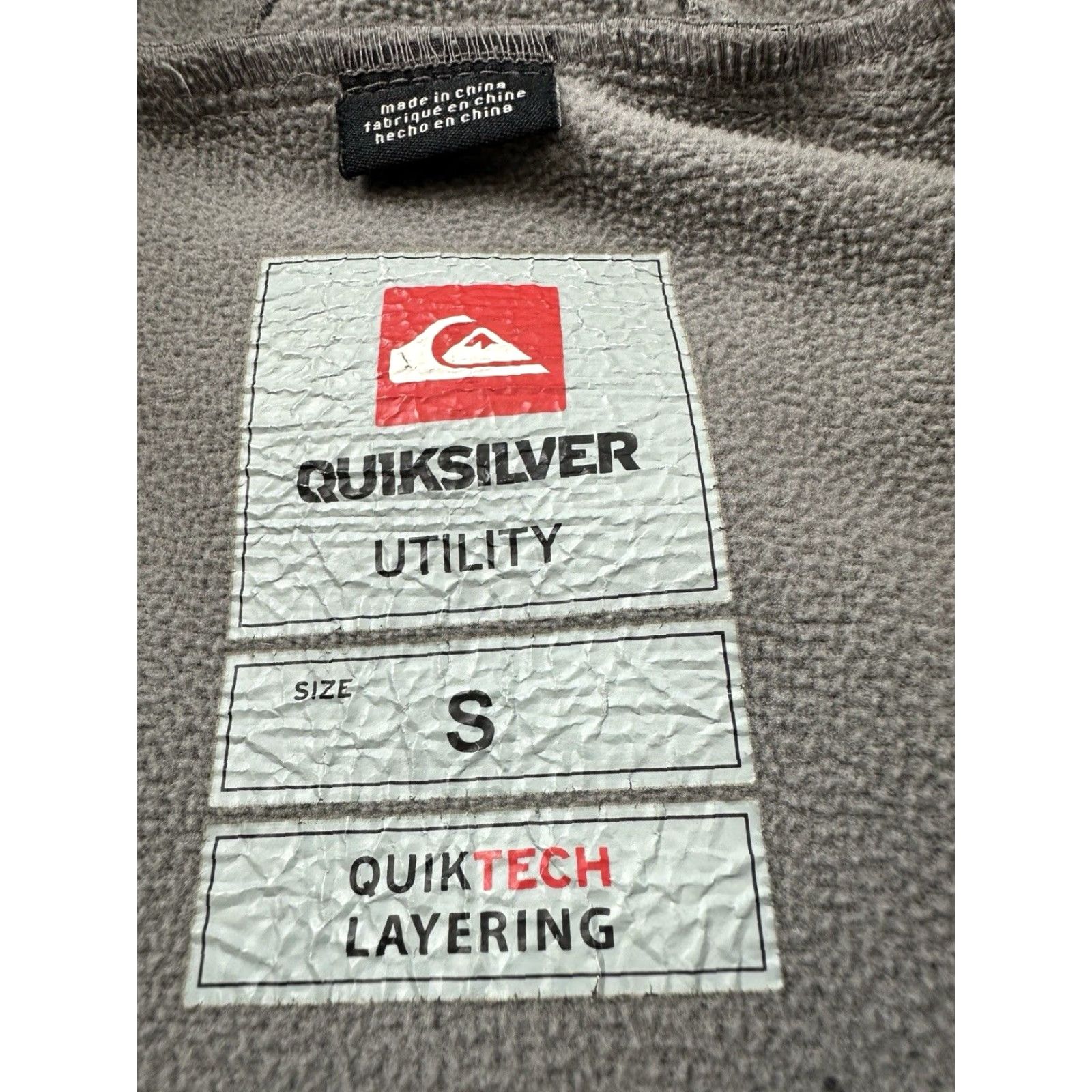 Quiksilver Quiksilver Jacket Mens S Multicolor Hooded Zip Up Casual Formal Travel Workwear Outdoor Hairline? Size US S / EU 44-46 / 1 - 6 Thumbnail