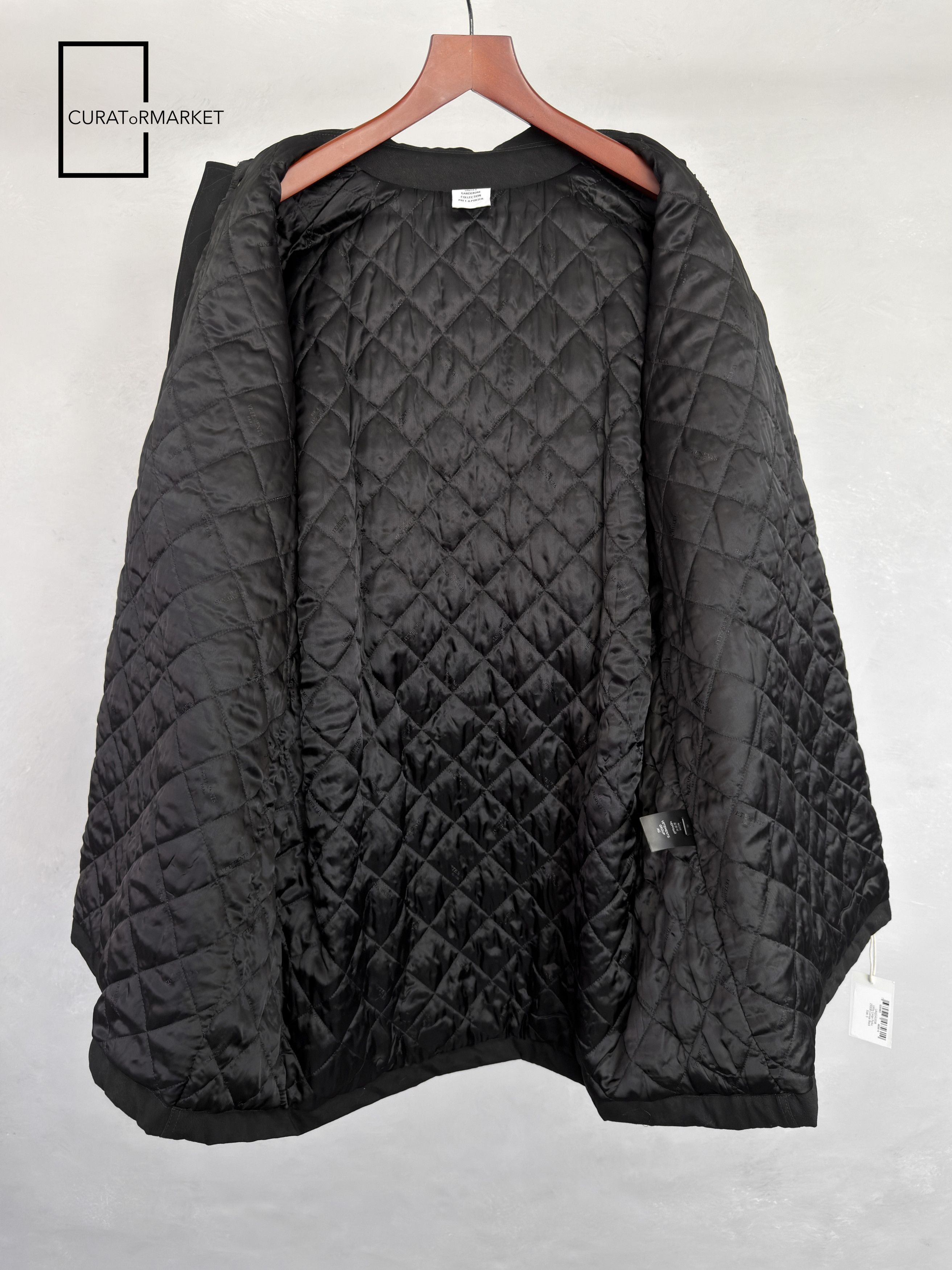 Vetements GRAIL Multi Cargo Back Pocket Zip Army Blackout Parka FW24 Size US S / EU 44-46 / 1 - 8 Thumbnail
