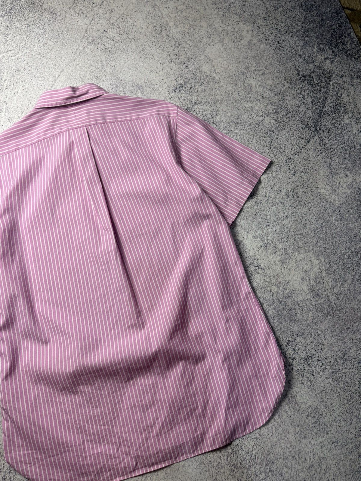 Polo Ralph Lauren Vintage RALPH LAUREN Striped Short Sleeved Shirt Rare Size US XL / EU 56 / 4 - 20 Thumbnail