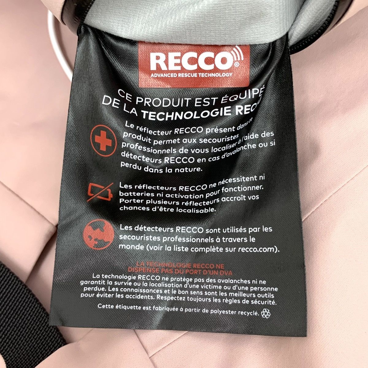 Arc'teryx ARC'TERYX Sentinel Series Pink Logo Nylon Ski Pants K26WX Size 28" / US 6 / IT 42 - 7 Thumbnail