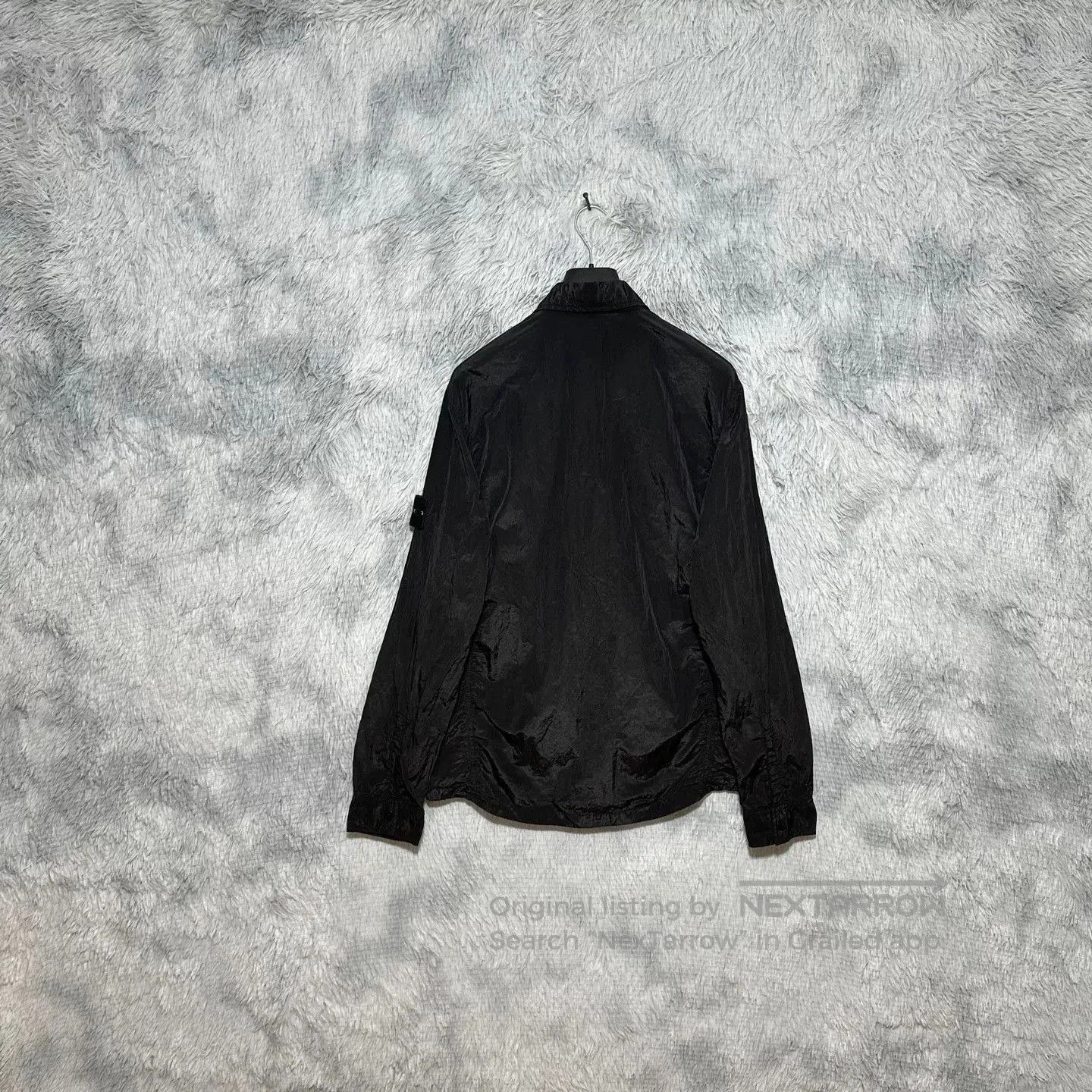 Stone Island stone island black metallic nylon jacket. Size US L / EU 52-54 / 3 - 2 Thumbnail