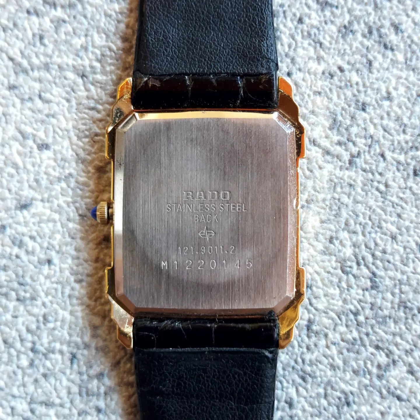 Vintage 💥 Vintage 80s Rado Secret Sapphire Octagon Size ONE SIZE - 3 Thumbnail