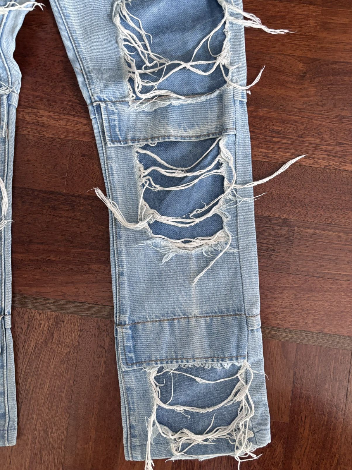 Ev Bravado × Who Decides War Who decides war denim Size US 30 / EU 46 - 4 Thumbnail