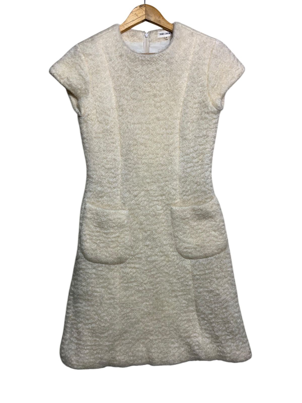 Japanese Brand 🔥TRANS CONTINENTS WOOL MOHAIR MAXI DRESS Size M / US 6-8 / IT 42-44 - 1 Thumbnail