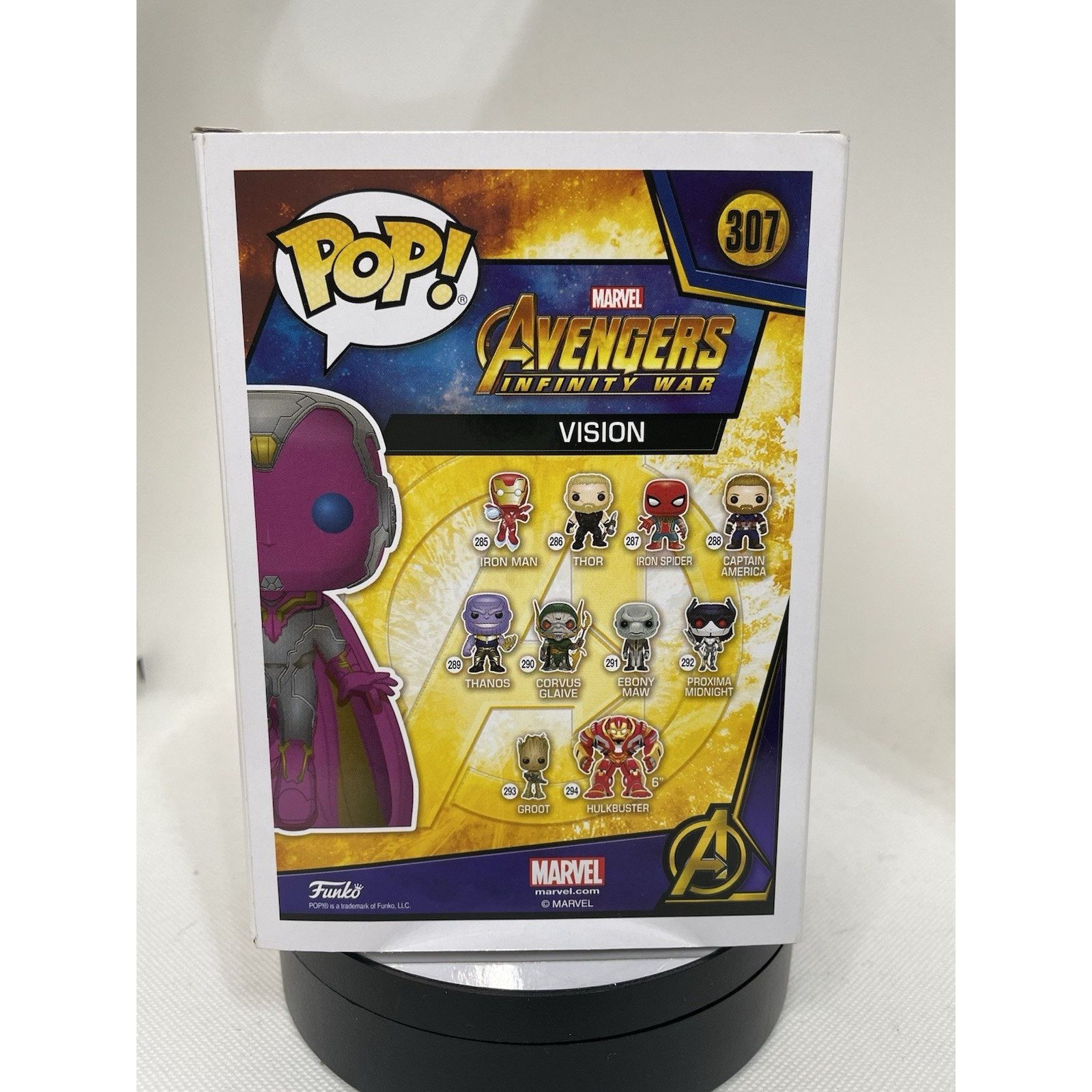 Other Funko Pop! Vision - Hot Topic (HT) (Exclusive) #307 Size ONE SIZE - 4 Thumbnail