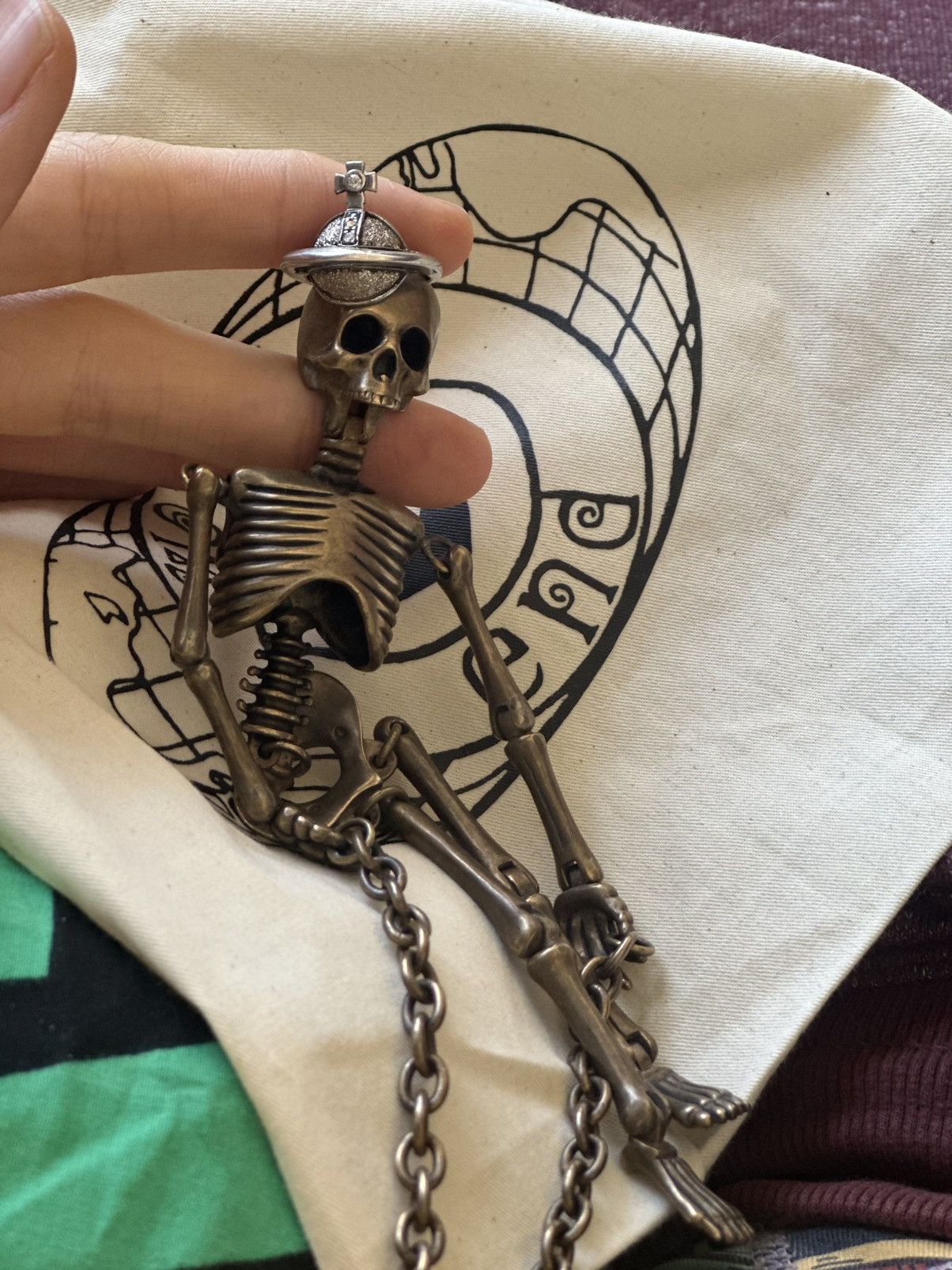 Vivienne Westwood 🔥RARE🔥Giant Skieleton Necklace Size ONE SIZE - 1 Thumbnail