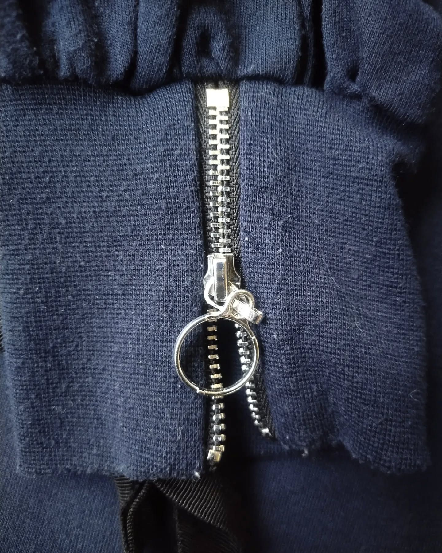 Japanese Brand × Zara Zara Navy W/B Collection Longsleeved Crewneck Size XXL / US 16-18 / IT 52-54 - 3 Thumbnail