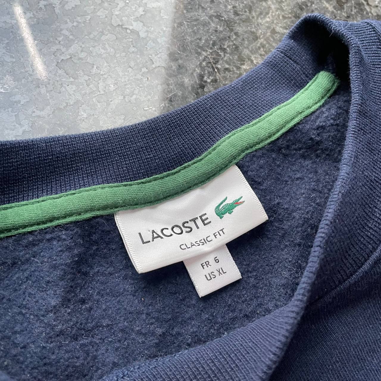 Lacoste Lacoste Crew Neck sweatshirt colorblock Size US XL / EU 56 / 4 - 4 Thumbnail