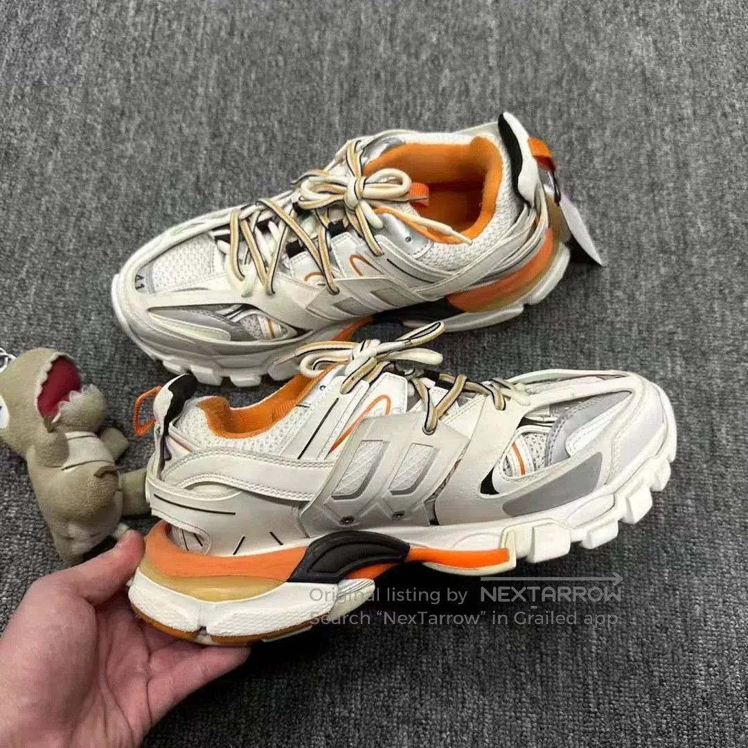 Balenciaga Track 41 White Orange.