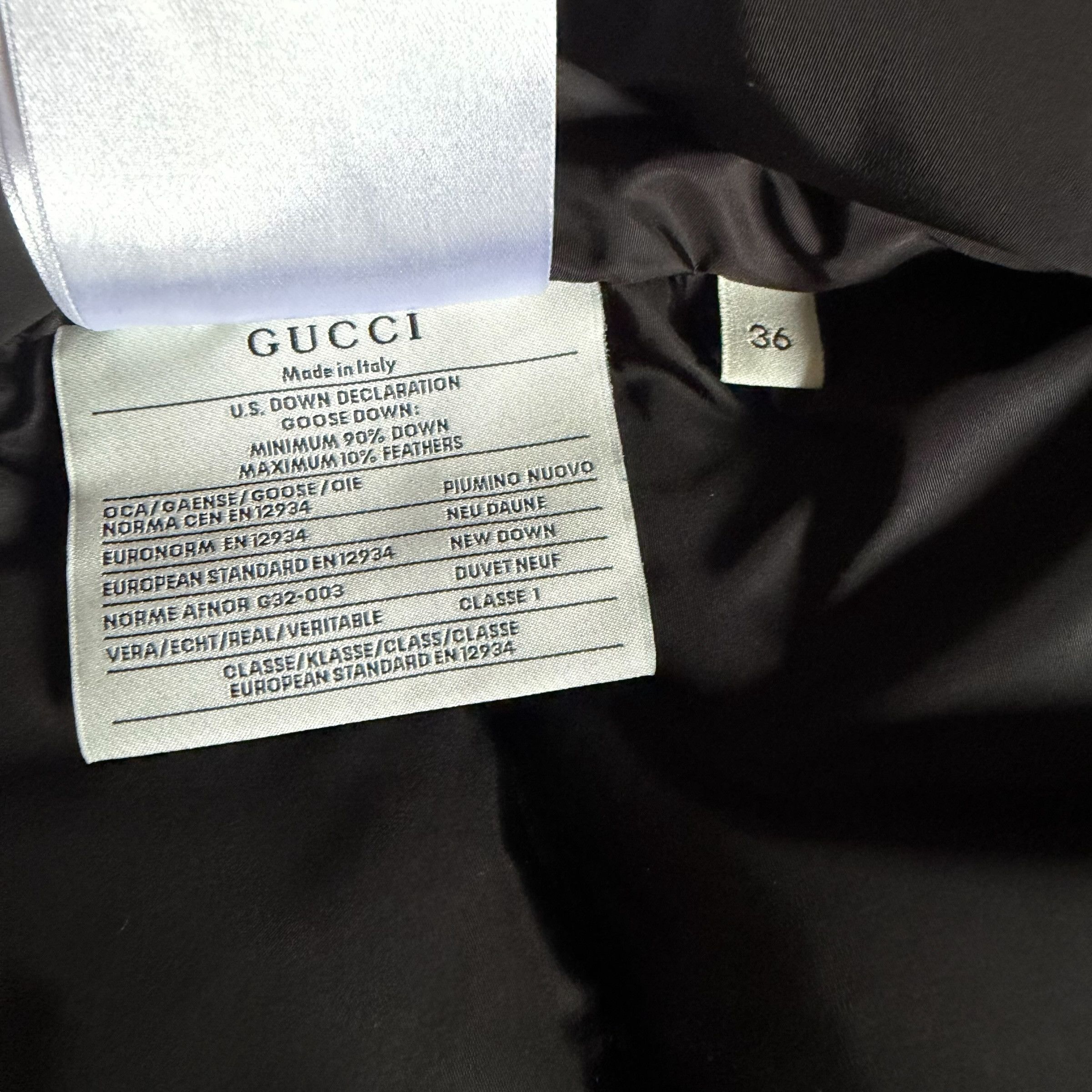 Gucci GUCCI AW2020 PUFFER JACKET Size XS / US 0-2 / IT 36-38 - 7 Thumbnail