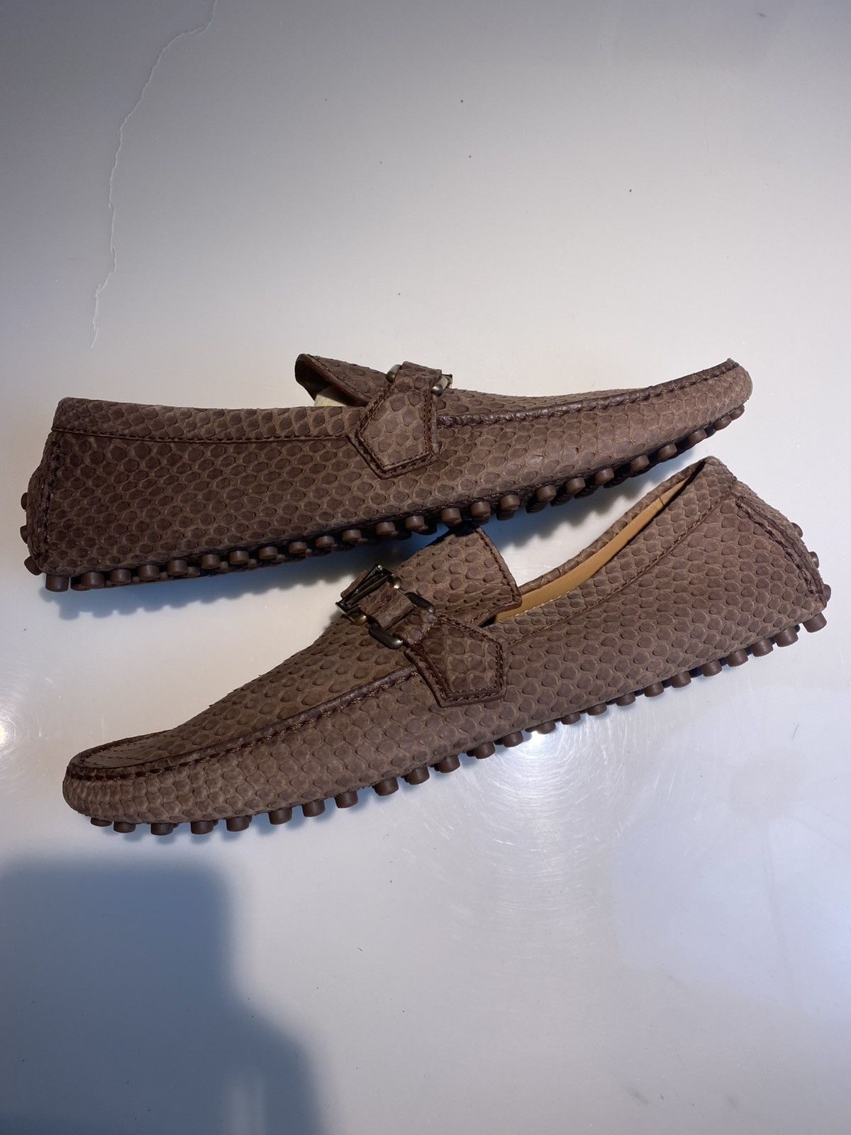 Louis Vuitton Louis Vuitton Python Monte Carlo Loafers Size9 Size US 9 / EU 42 - 8 Thumbnail
