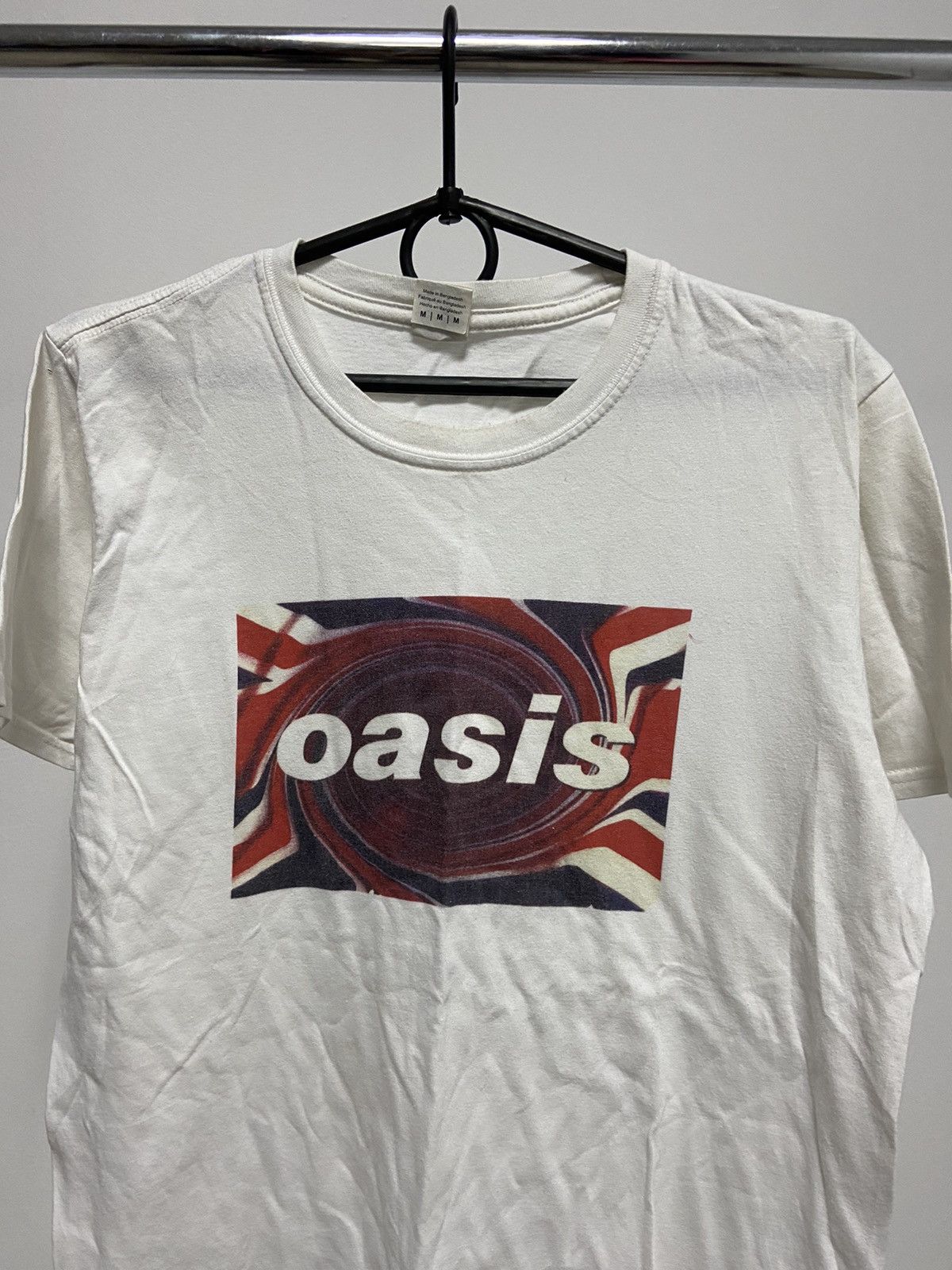 Vintage Oasis Vintage T Shirt Box Big Logo Rock Tee Size US M / EU 48-50 / 2 - 2 Thumbnail