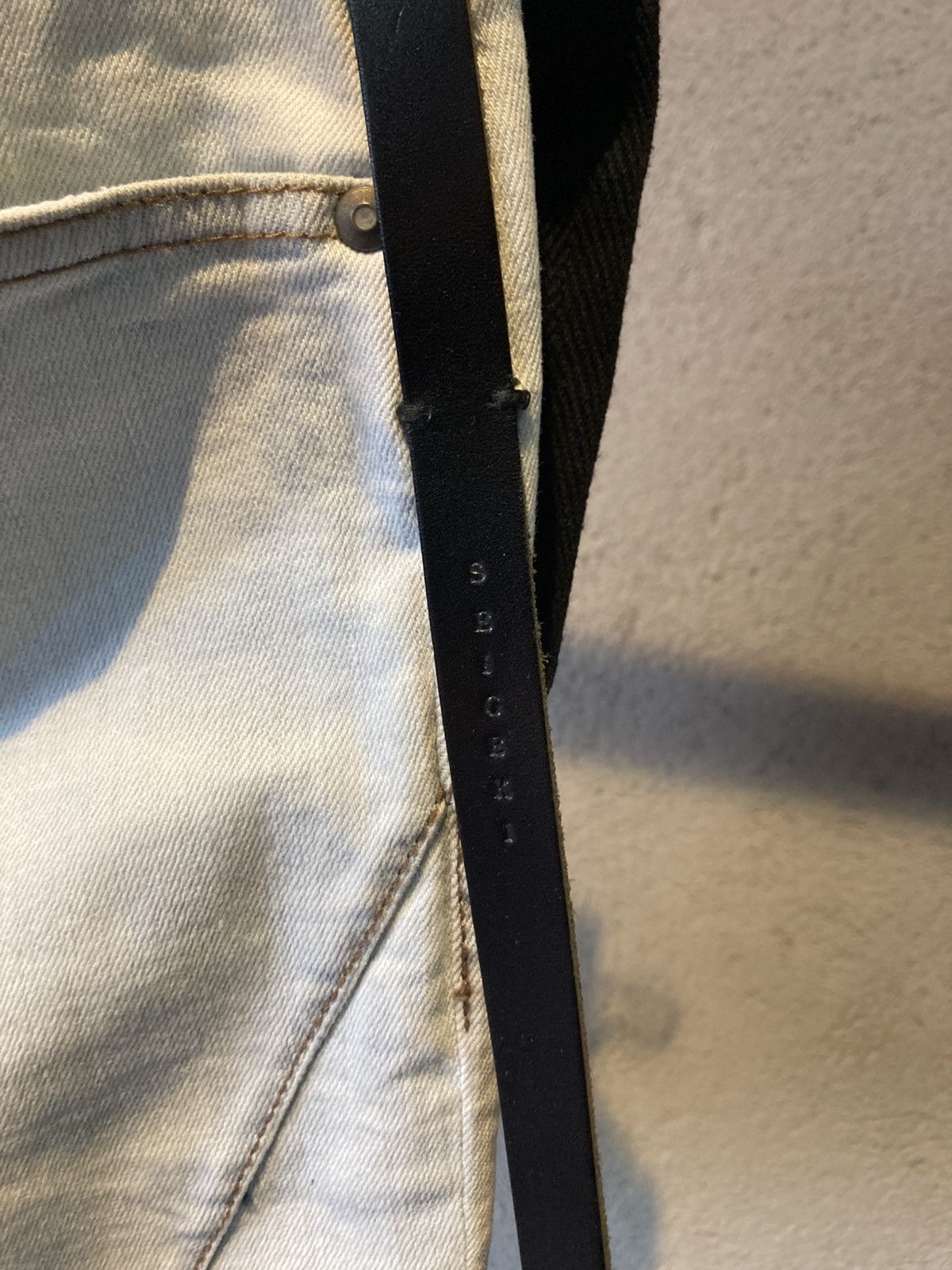 Fagassent Toshiki Aoki Seigeki Very Light Blue Denim Size US 28 / EU 44 - 3 Thumbnail