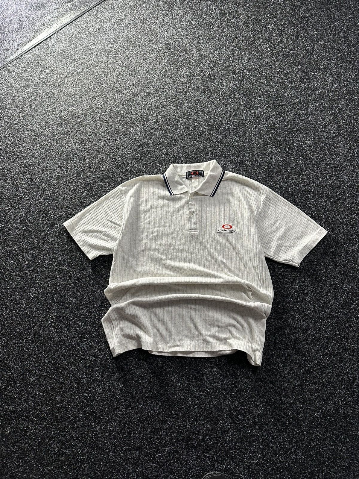 Oakley × Vintage 🚨 VINTAGE OAKLEY LOGO POLO TENNIS RARE 90s GORPCORE Size US M / EU 48-50 / 2 - 1 Thumbnail
