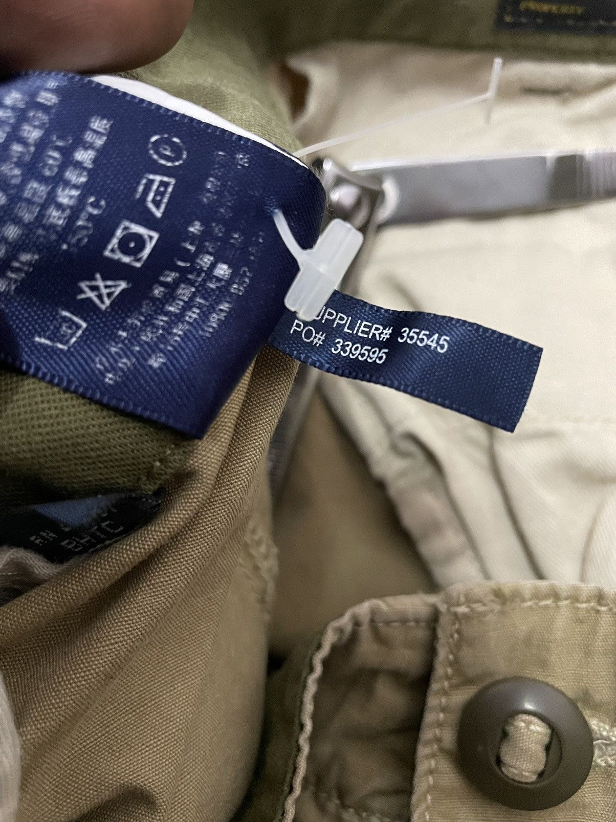 Polo Ralph Lauren Vintage Polo Ralph Laurent Cargo Army Pants Size US 39 - 9 Thumbnail