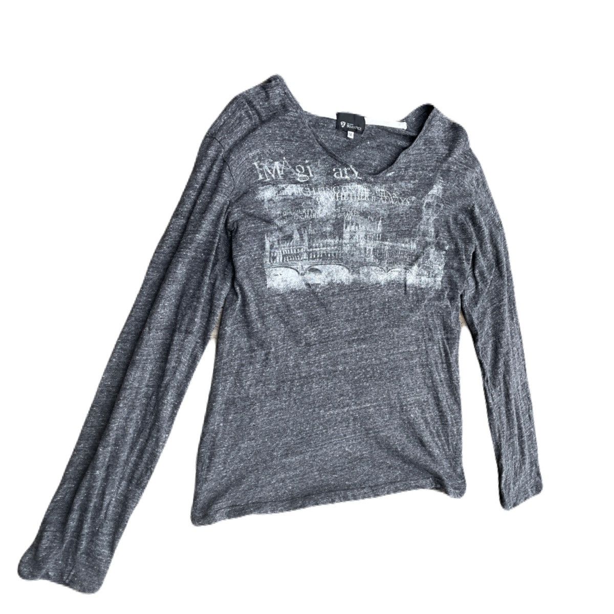 If Six Was Nine 2000s Japanese archive Vkei Castle Poem Long Sleeve Tee Size US S / EU 44-46 / 1 - 3 Thumbnail