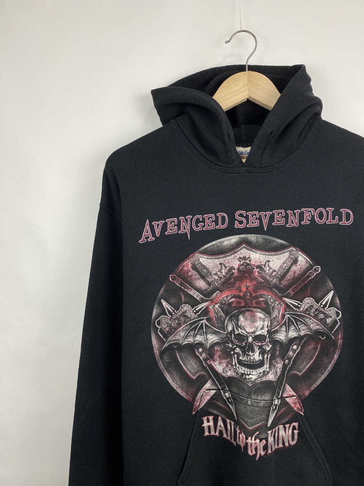 Band Tees 💀 Vintage Y2K Avenged Sevenfold Skull Death Retro Rare Hype Size US M / EU 48-50 / 2 - 2 Thumbnail