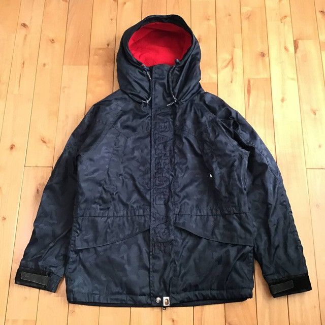 Bape × Nigo BAPE Jacquard camo hoodie snowboard jacket a bathing ape Size US M / EU 48-50 / 2 - 1 Thumbnail