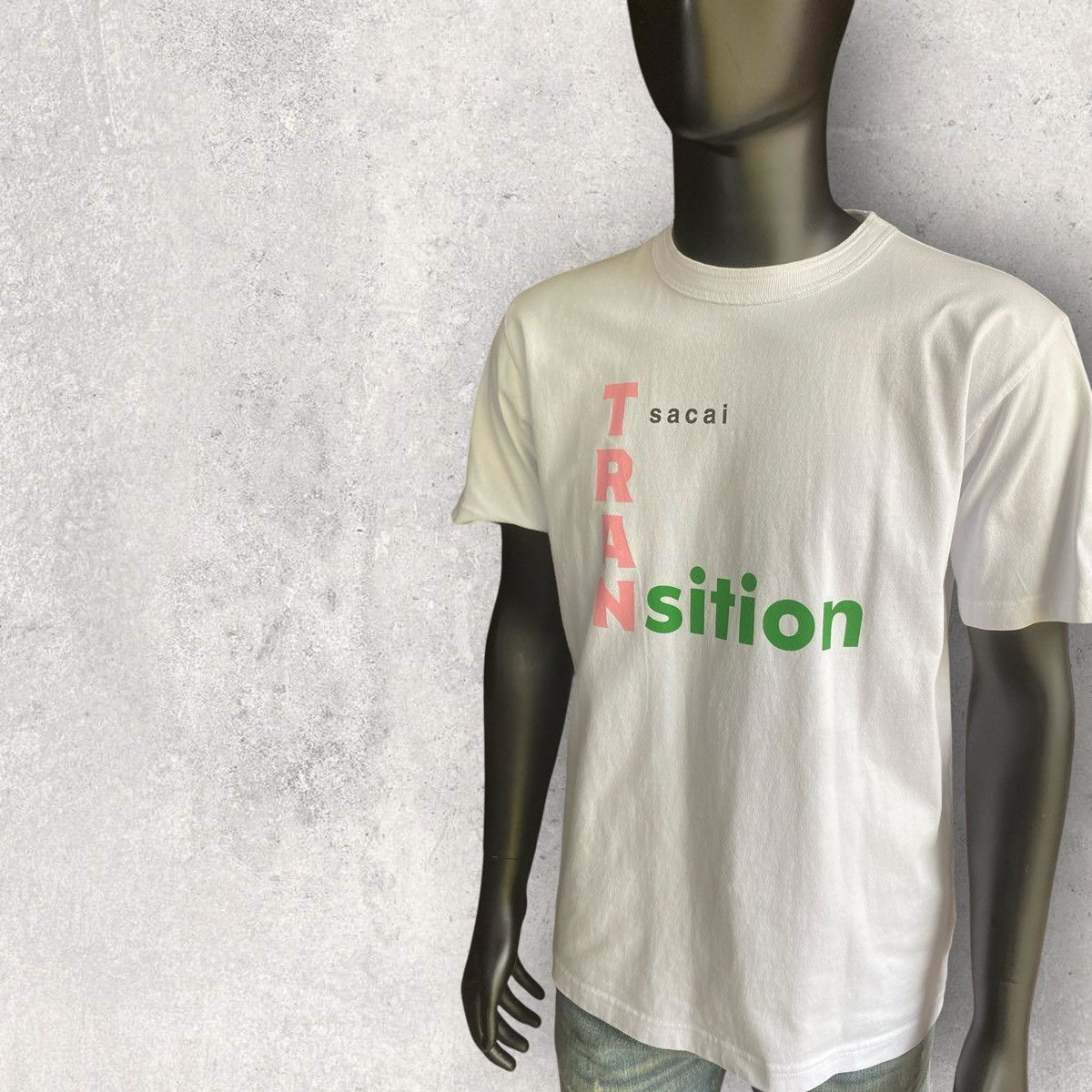 Sacai SS21 Transition T Shirt Size US M / EU 48-50 / 2 - 2 Thumbnail