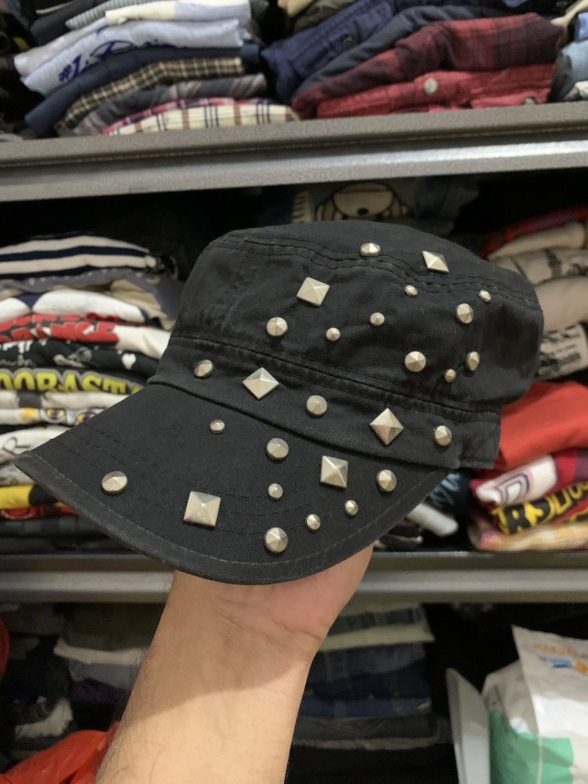 Studed cadet hats