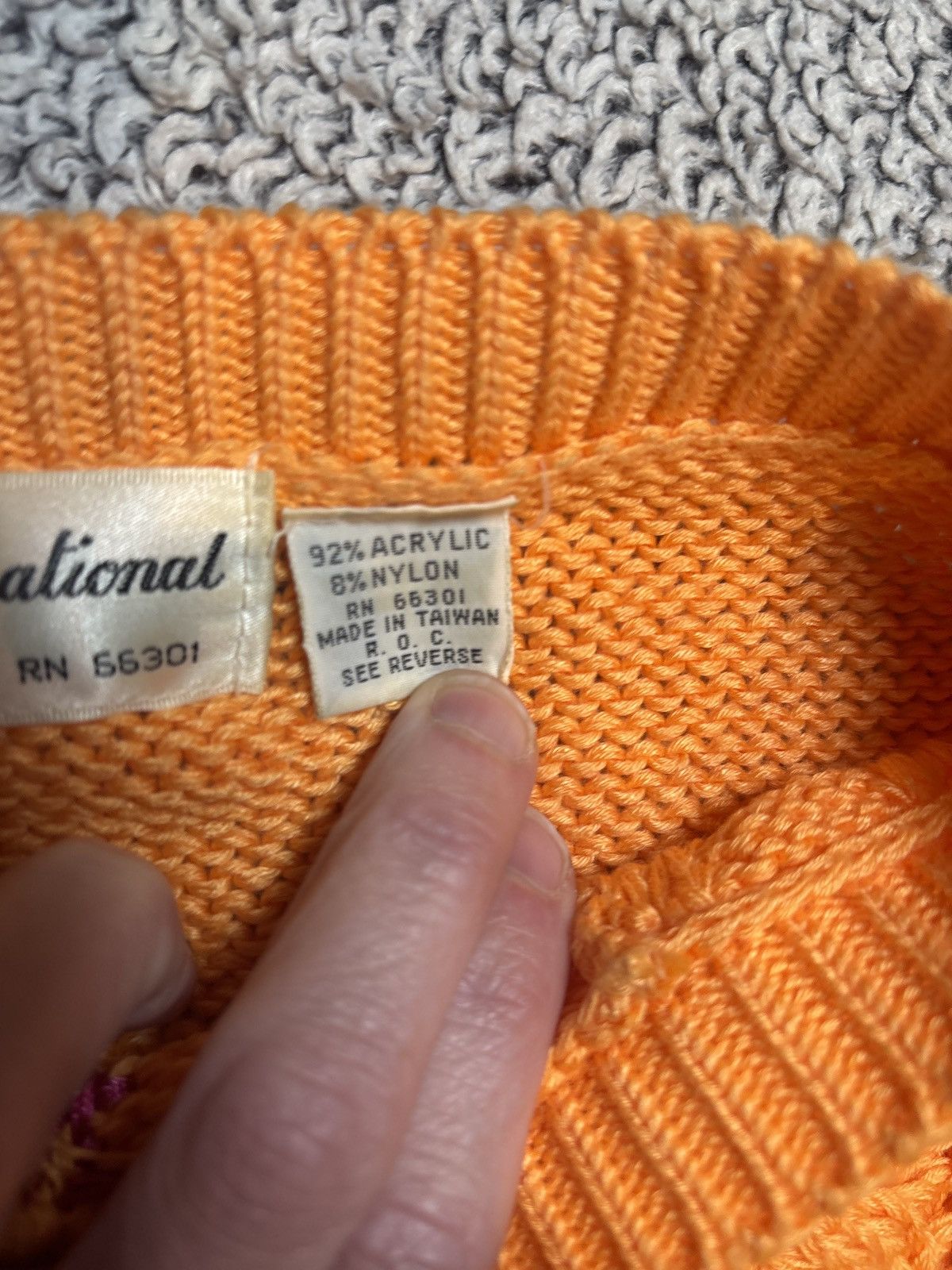 Other Vintage 80s Berman International Sweater Knit Pullover (S) Size S / US 4 / IT 40 - 4 Thumbnail