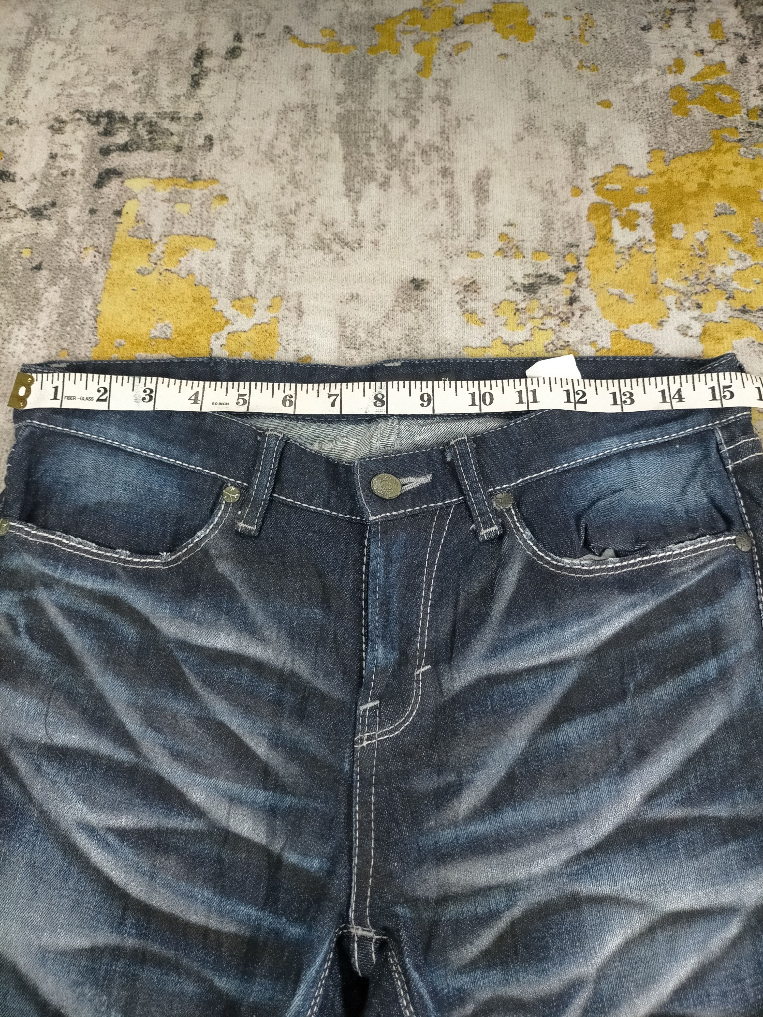 14th Addiction Rare Fuga Distressed Clawmark Washed Skinny Jeans Size US 30 / EU 46 - 7 Thumbnail
