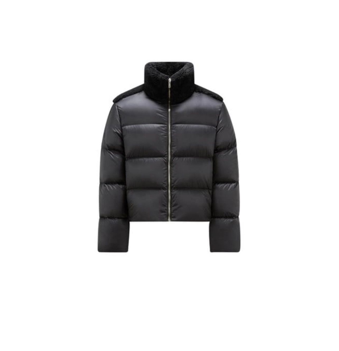 image of Moncler x Rick Owens Cycopic Puffer Jacket in Black, Men's (Size Small)