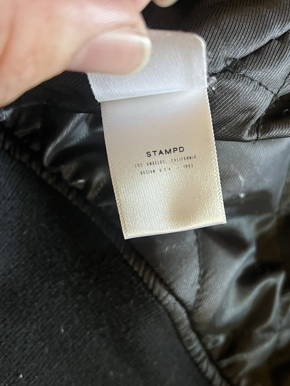 Stampd STAMPD/Nobu Matsuhisa Rare Leather/Wool jkt Size US L / EU 52-54 / 3 - 9 Thumbnail