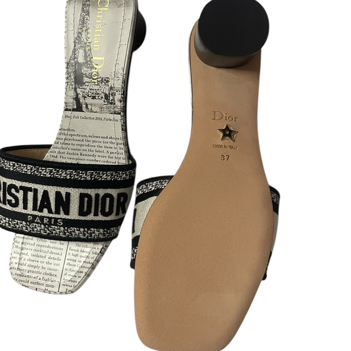 Dior Christian Dior Dway sandals size 37 Size US 7 / IT 37 - 6 Thumbnail