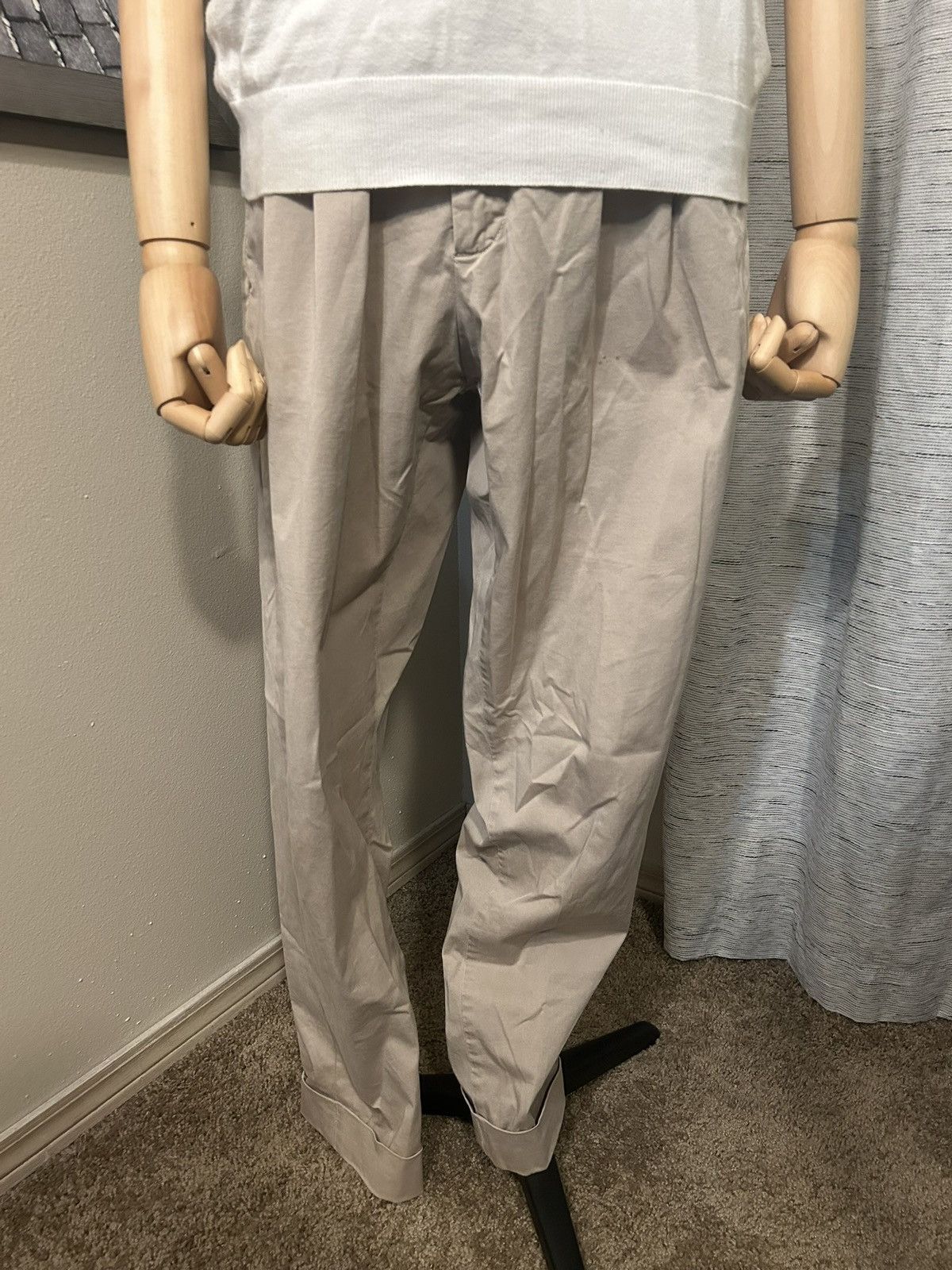 Eidos Napoli Eidos Cotton Drawstring Trousers Size US 34 / EU 50 - 2 Thumbnail