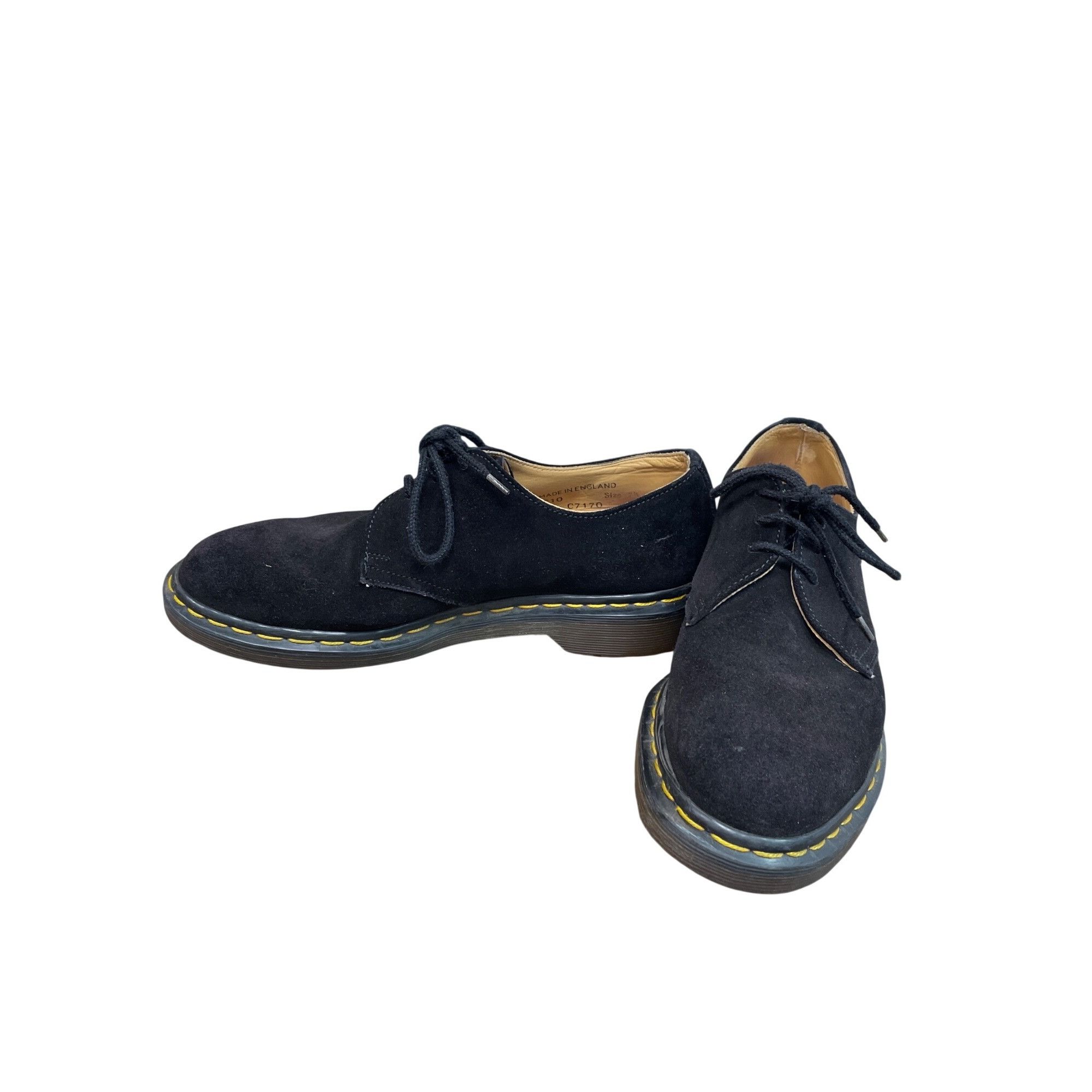 Dr. Martens Dr. Martens mens black suede 3 eye airwair oxford shoes sz 8 Size US 8.5 / EU 41-42 - 2 Thumbnail