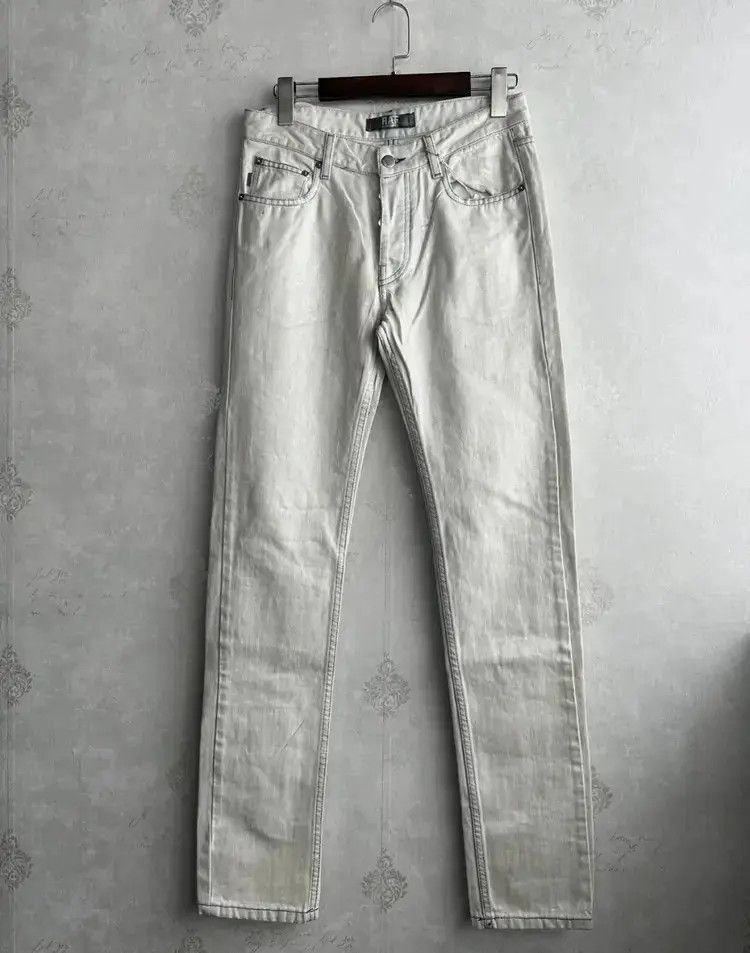Raf Simons Raf by Raf Simons 07SS Painted Denim Size US 30 / EU 46 - 1 Thumbnail