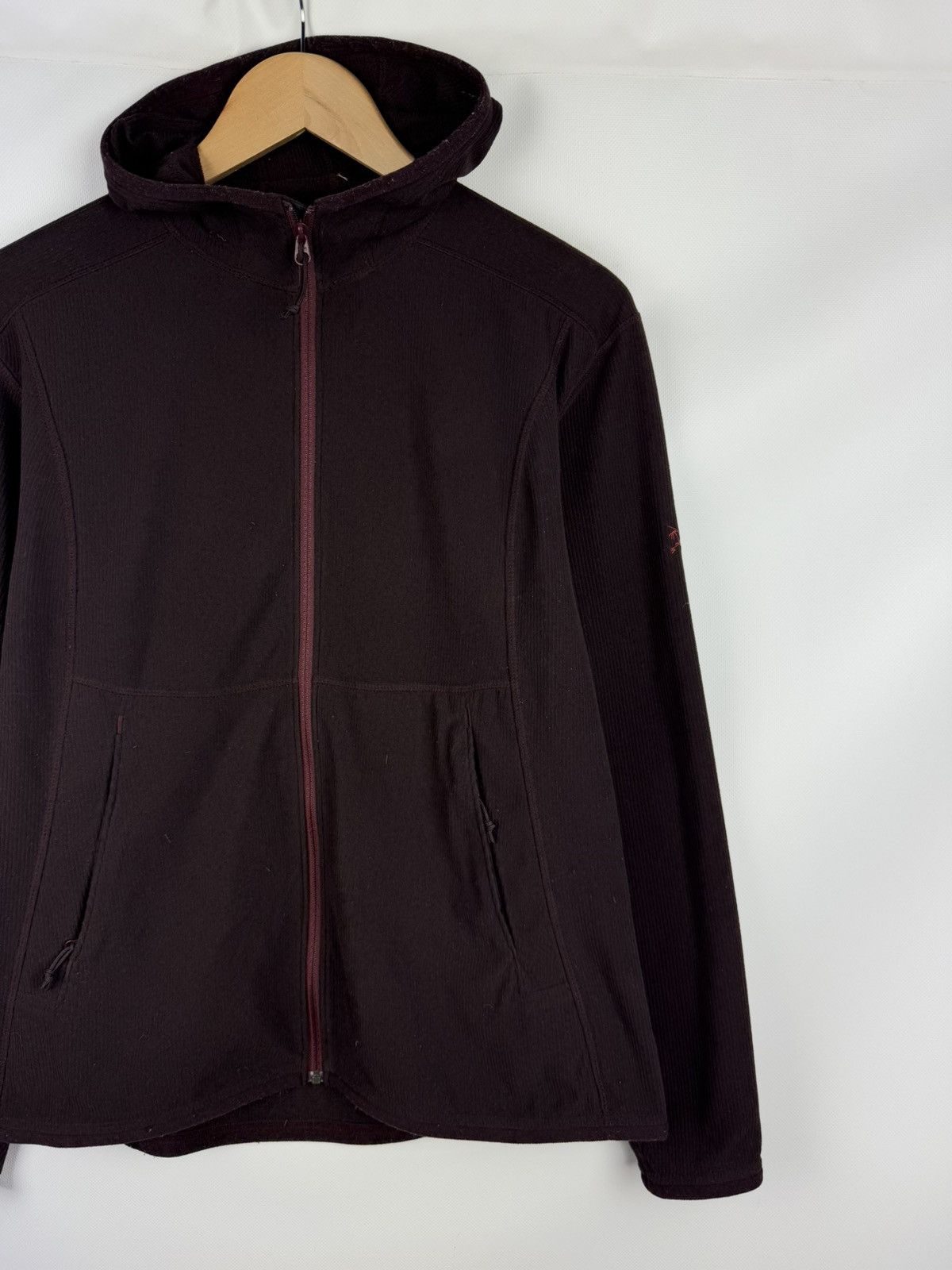 Arc'teryx × Vintage Arcteryx Polartec Ladies Full Zip Fleece Hoodie Size L Size L / US 10 / IT 46 - 3 Thumbnail