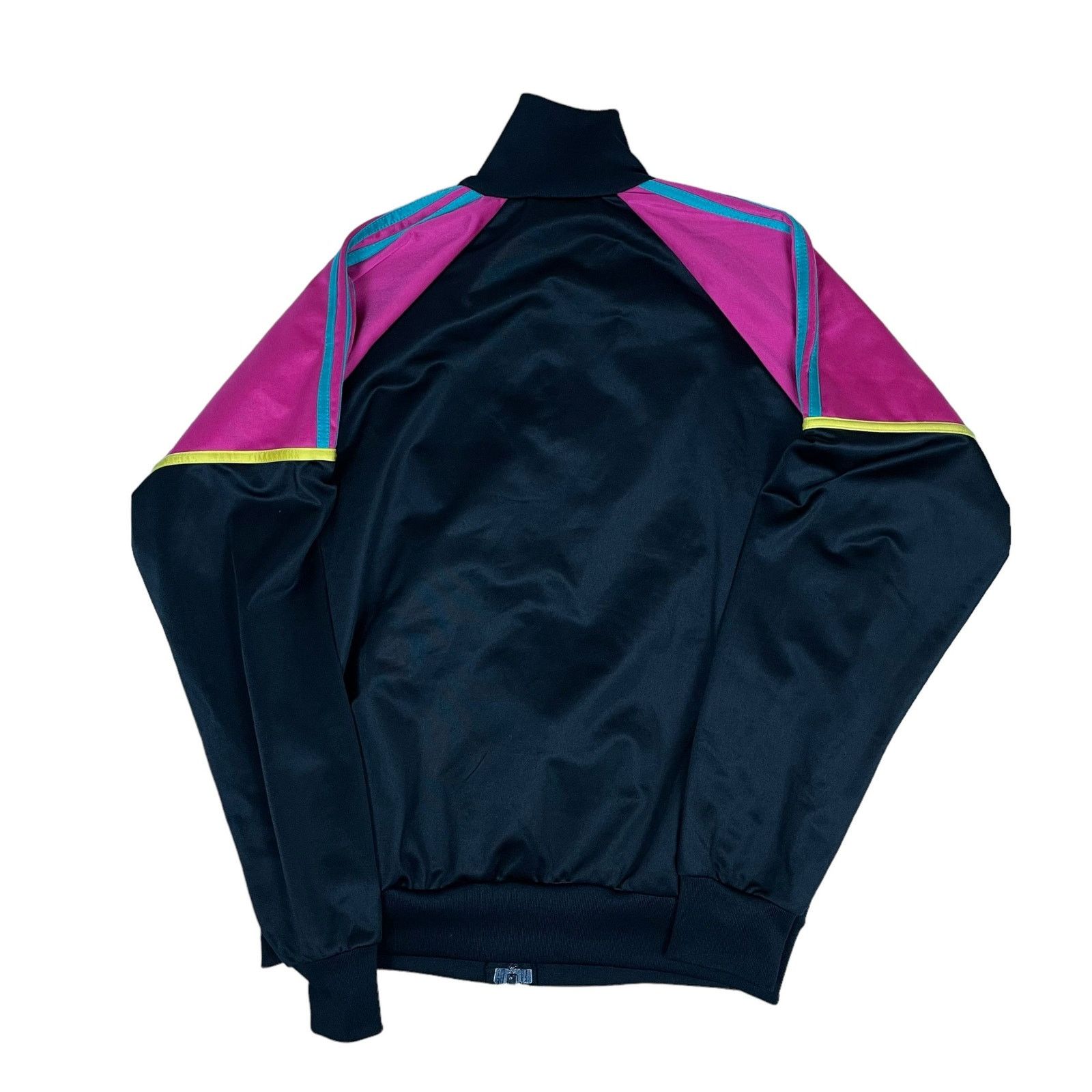 Adidas × Vintage VTG Adidas Men's Black Polyester Full Zip Track Jacket 38/40 Size US M / EU 48-50 / 2 - 6 Thumbnail
