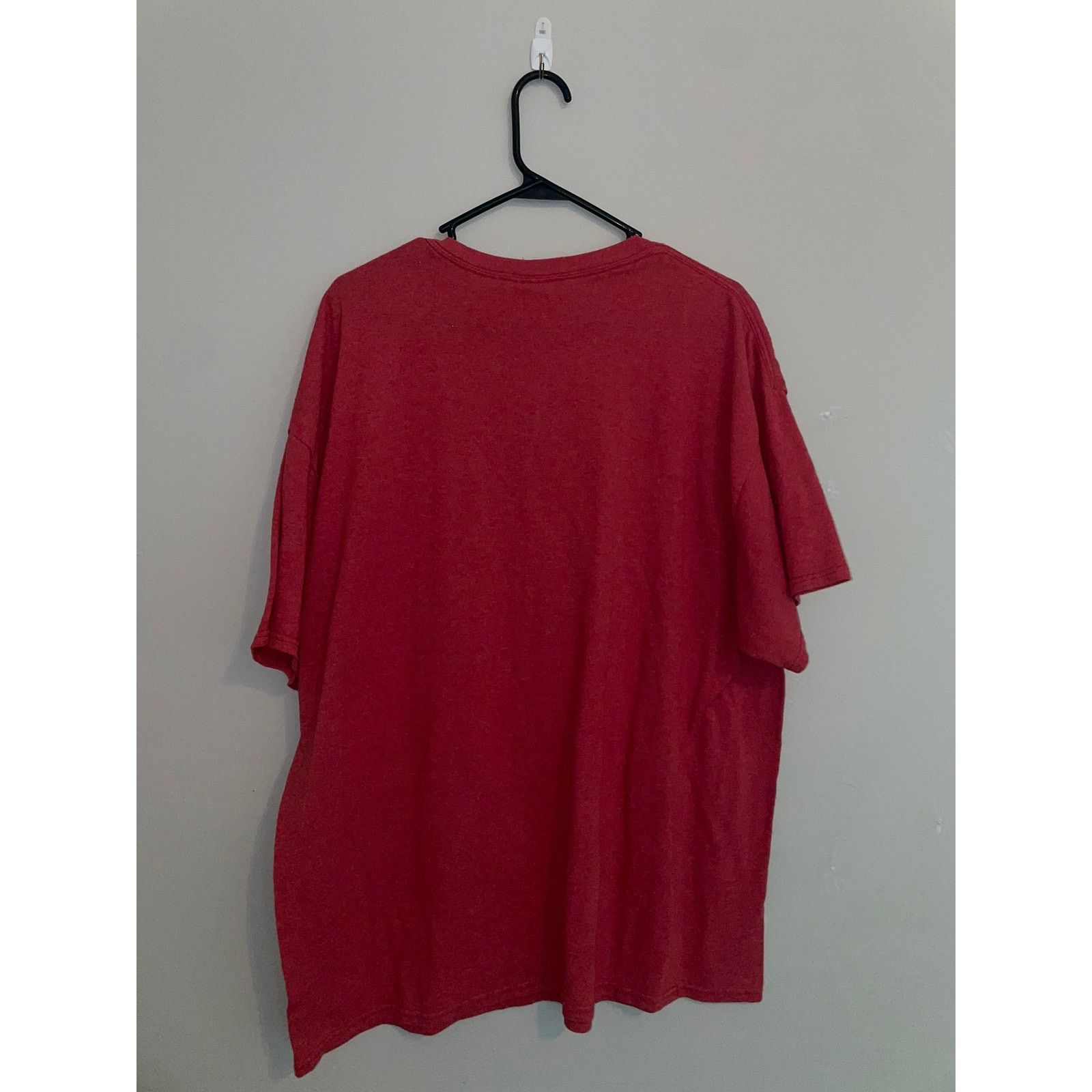 Delta Parks & Rec Ron Swanson Shirt TV Actor Red Tee 2000s 2XL XXL Size US XXL / EU 58 / 5 - 5 Thumbnail