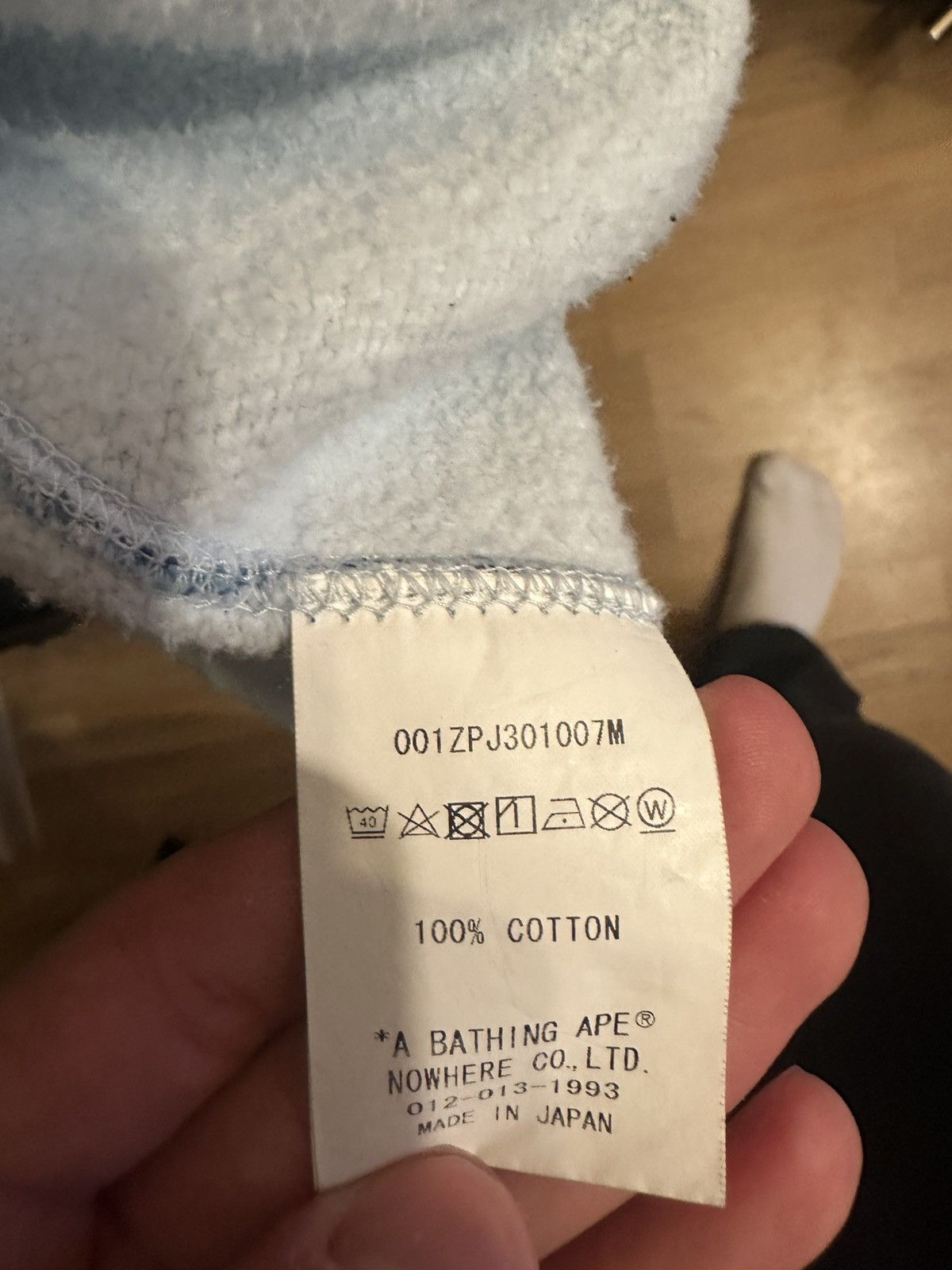 Bape Bape Shark ABC Baby Blue XXXL Size US XXL / EU 58 / 5 - 6 Thumbnail